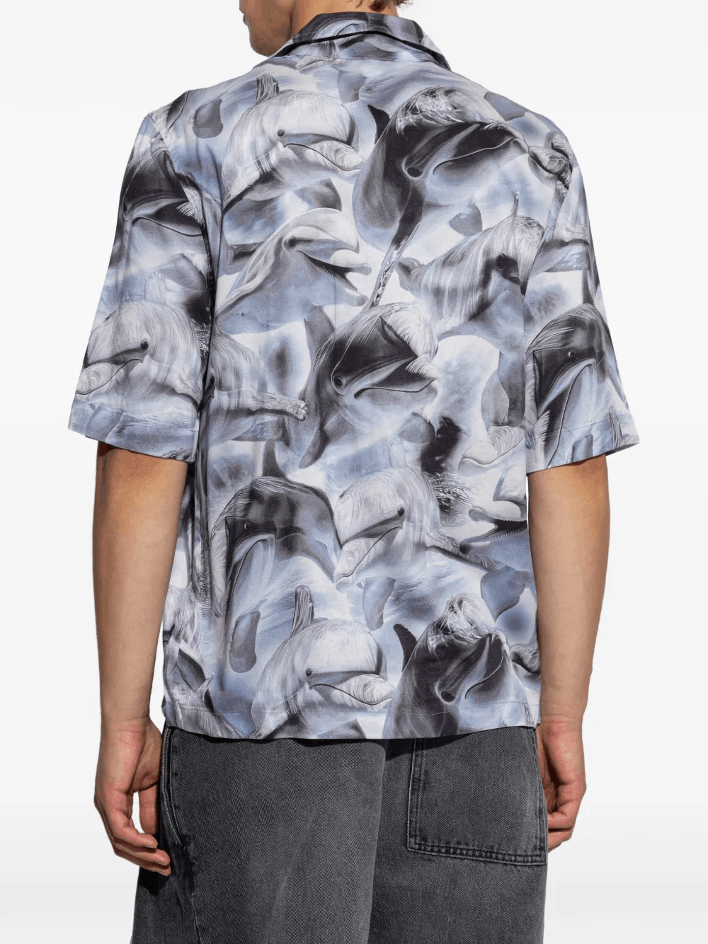 Other Dolphin Print Short Sleeve Shirt Size US S / EU 44-46 / 1 - 4 Thumbnail
