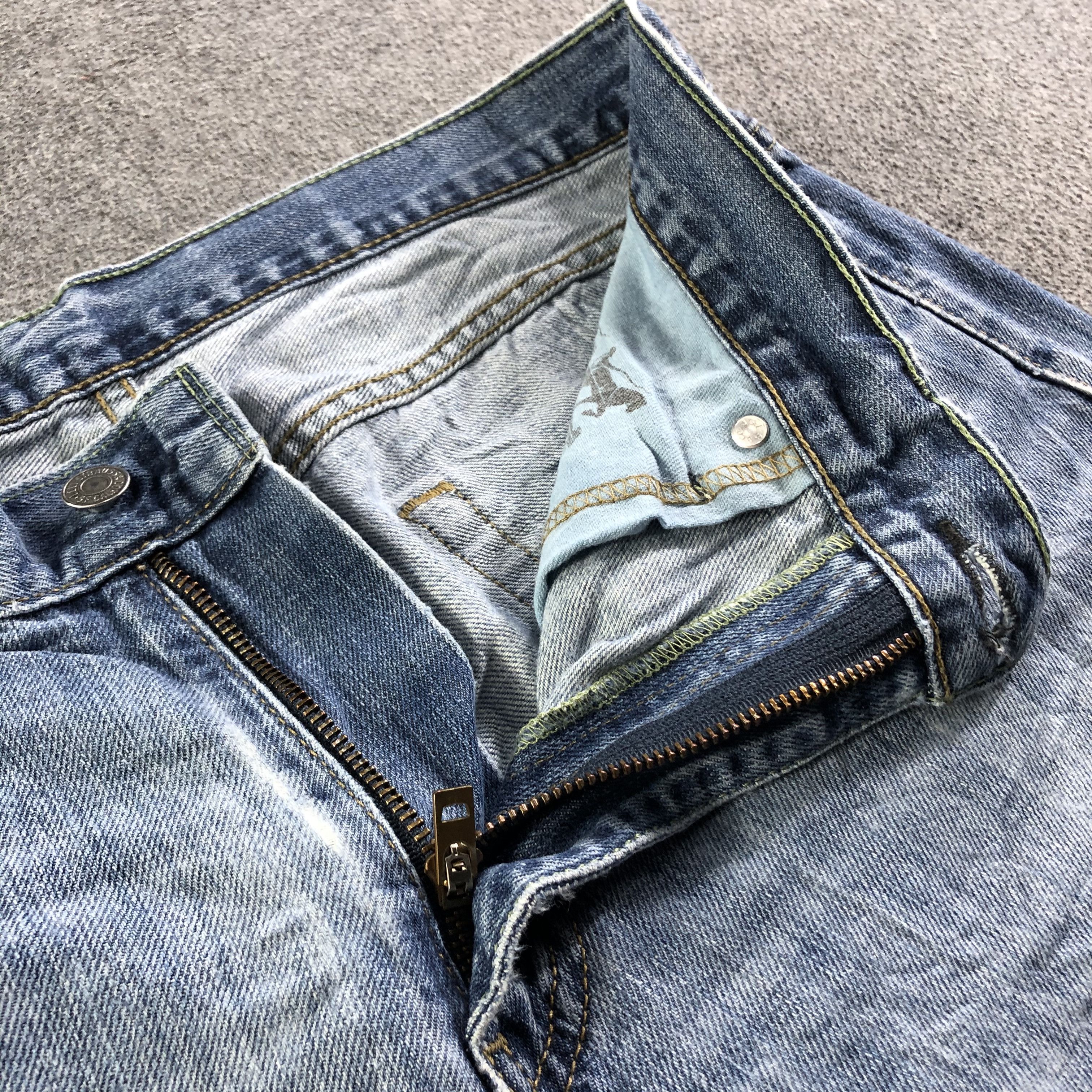 Levi's Vintage Blue Wash Levis 527 Jeans-J3699 Size US 36 / EU 52 - 8 Thumbnail