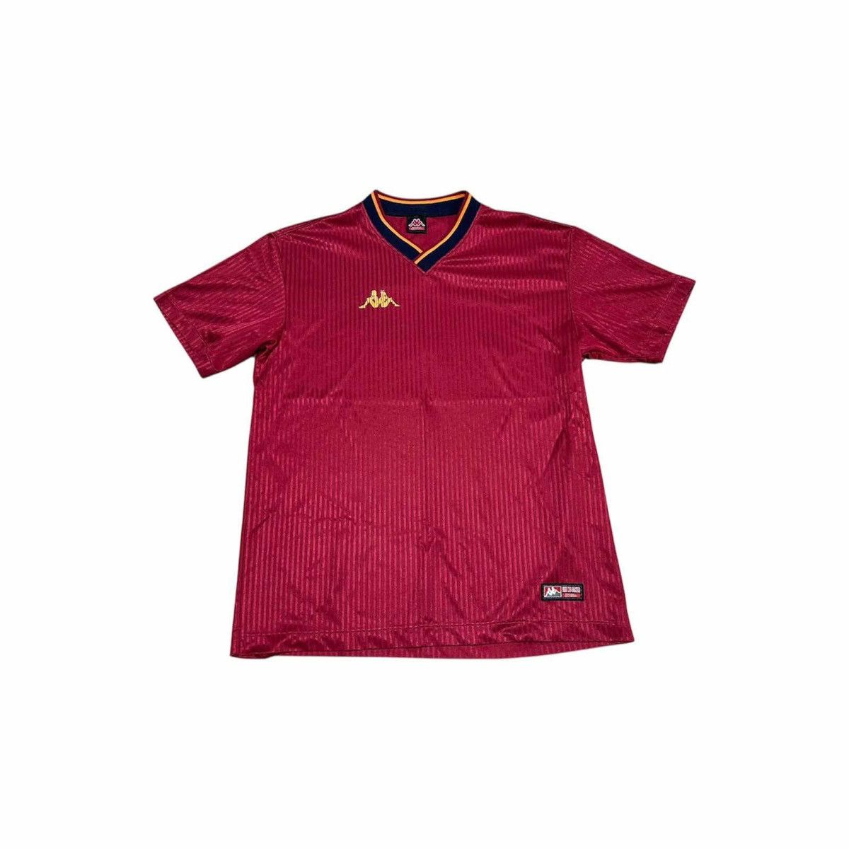 Kappa 🔥Vintage Kappa As Roma Football Jersey Size US L / EU 52-54 / 3 - 3 Thumbnail