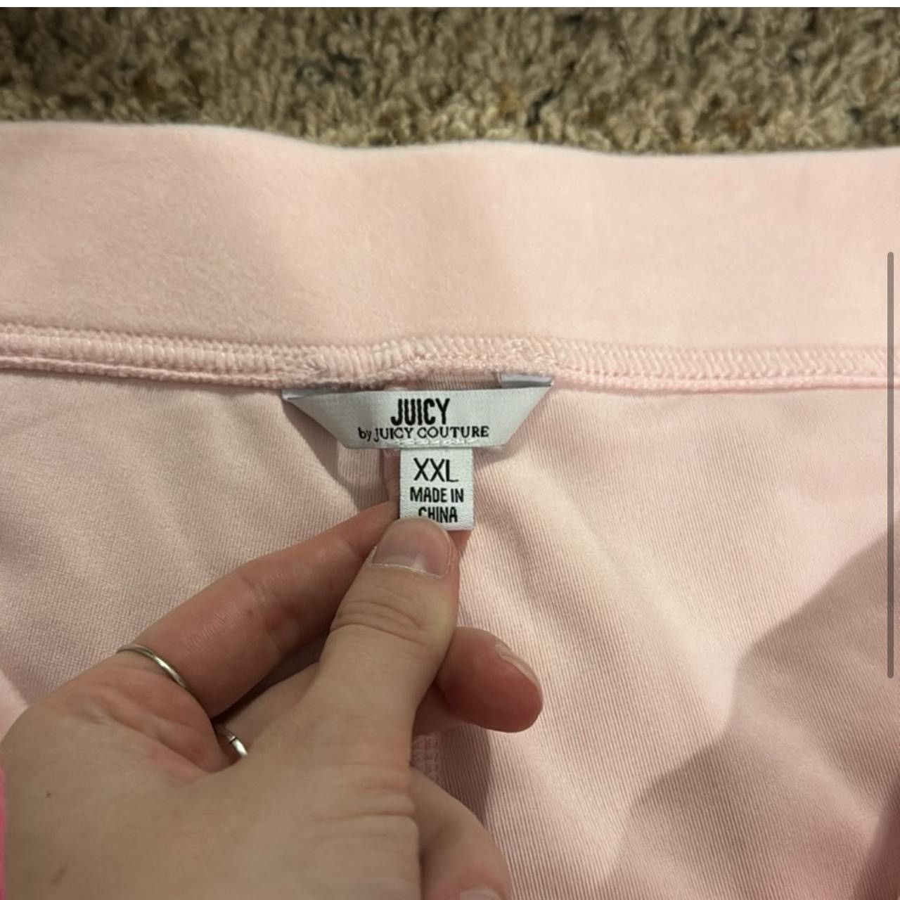 Juicy Couture NWT Velour Baby Pink Juicy Couture Sweatpants Size 37" - 4 Thumbnail