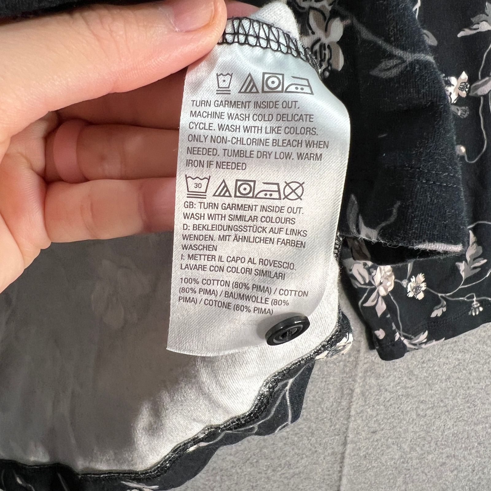 Isaac Mizrahi Isaac Mizrahi Live! Printed Pima Cotton Butten Front Size L / US 10 / IT 46 - 9 Thumbnail