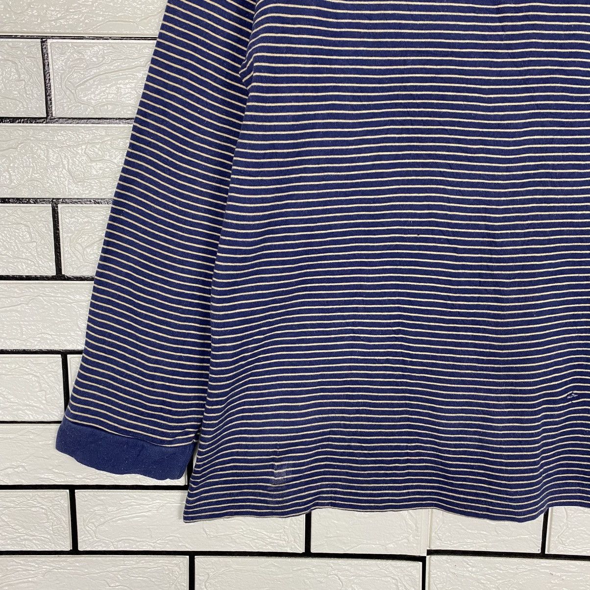 Lanvin 📌Vintage Hickory Chore Sweatshirt Striped Lanvin Size US M / EU 48-50 / 2 - 5 Thumbnail