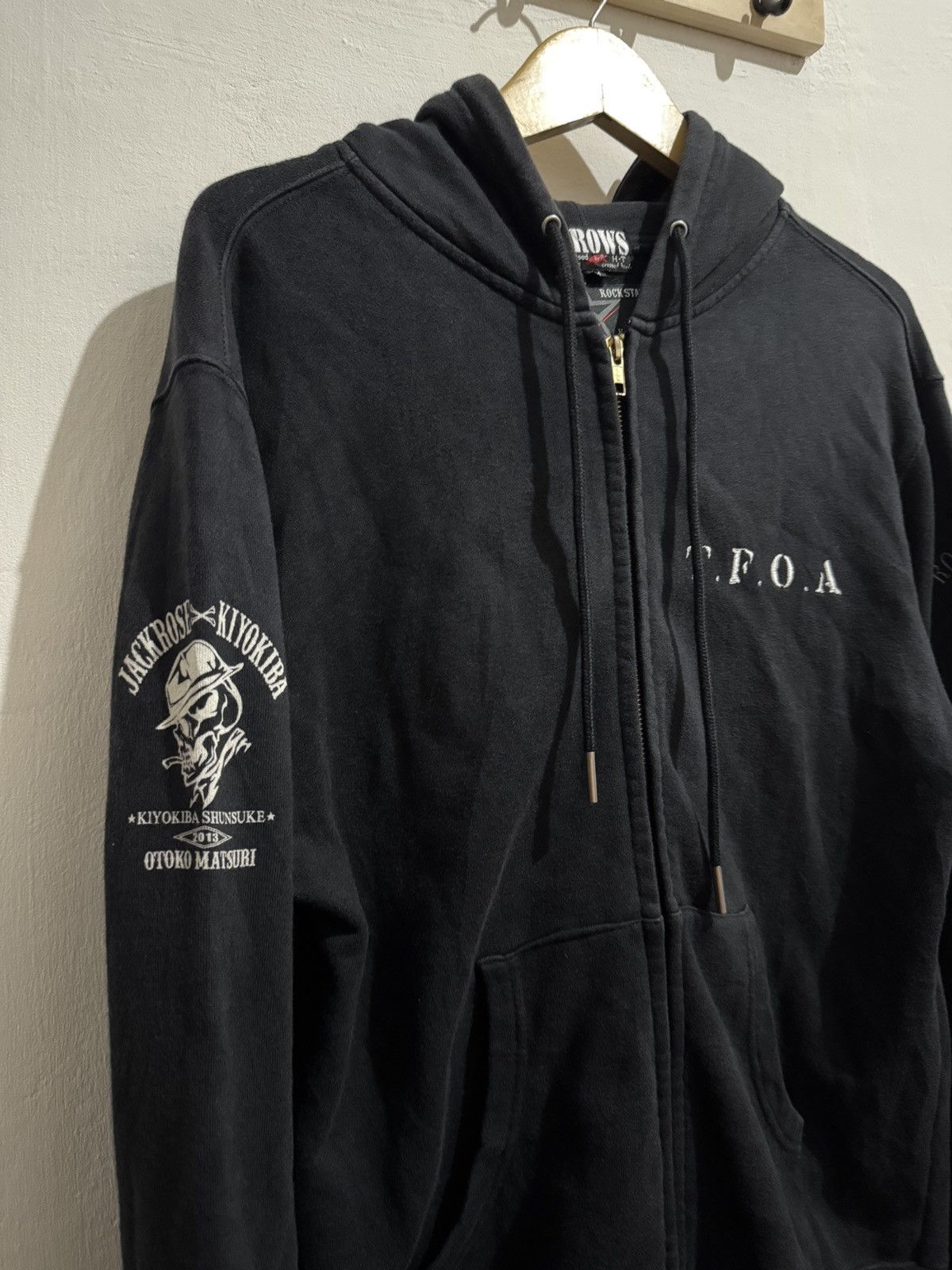 Hysteric Glamour Y2k T.F.O.A Crows ifsixwasnine zip hoodie Size US M / EU 48-50 / 2 - 4 Thumbnail