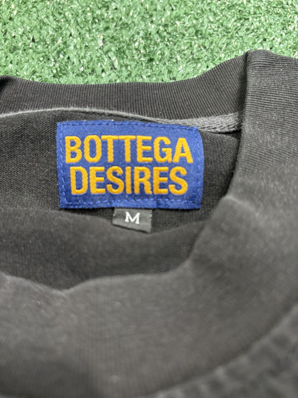 BOTTEGA DESIRES “RUFF RYDER” L/S - SIZE MEDIUM - (BLACK) Tops