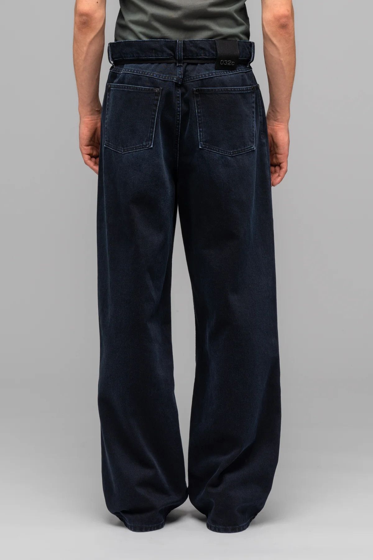 032c Blue "Goya" Wide Leg Jeans Size US 36 / EU 52 - 7 Thumbnail