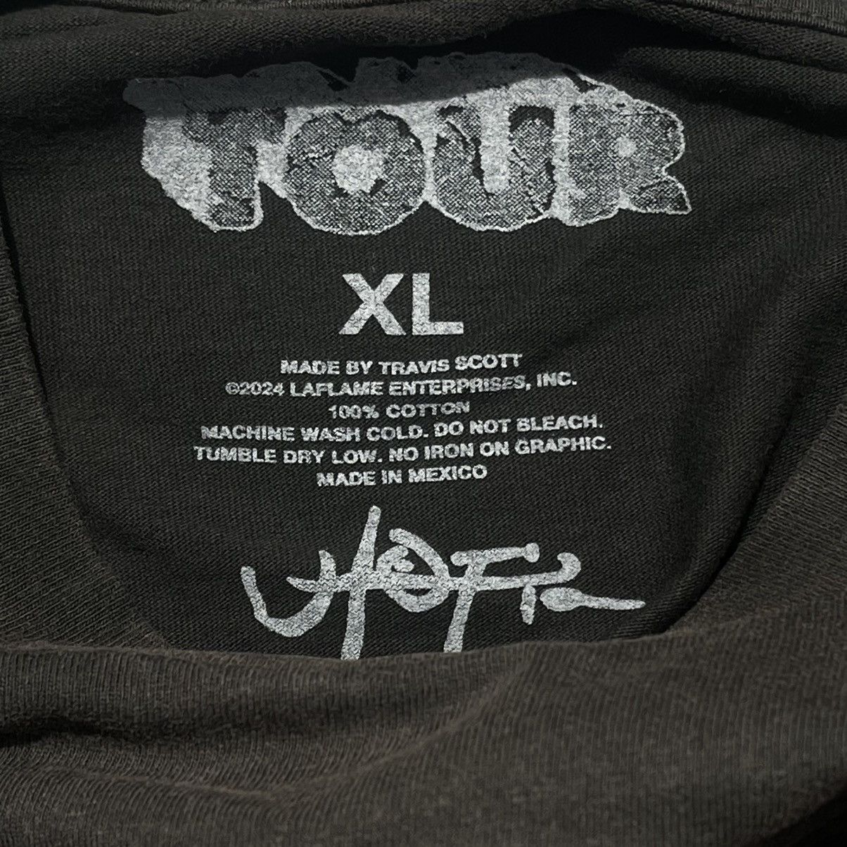 Travis Scott Travis Scott Utopia Tour Circus Maximus Sounds Tee Size US XL / EU 56 / 4 - 3 Thumbnail