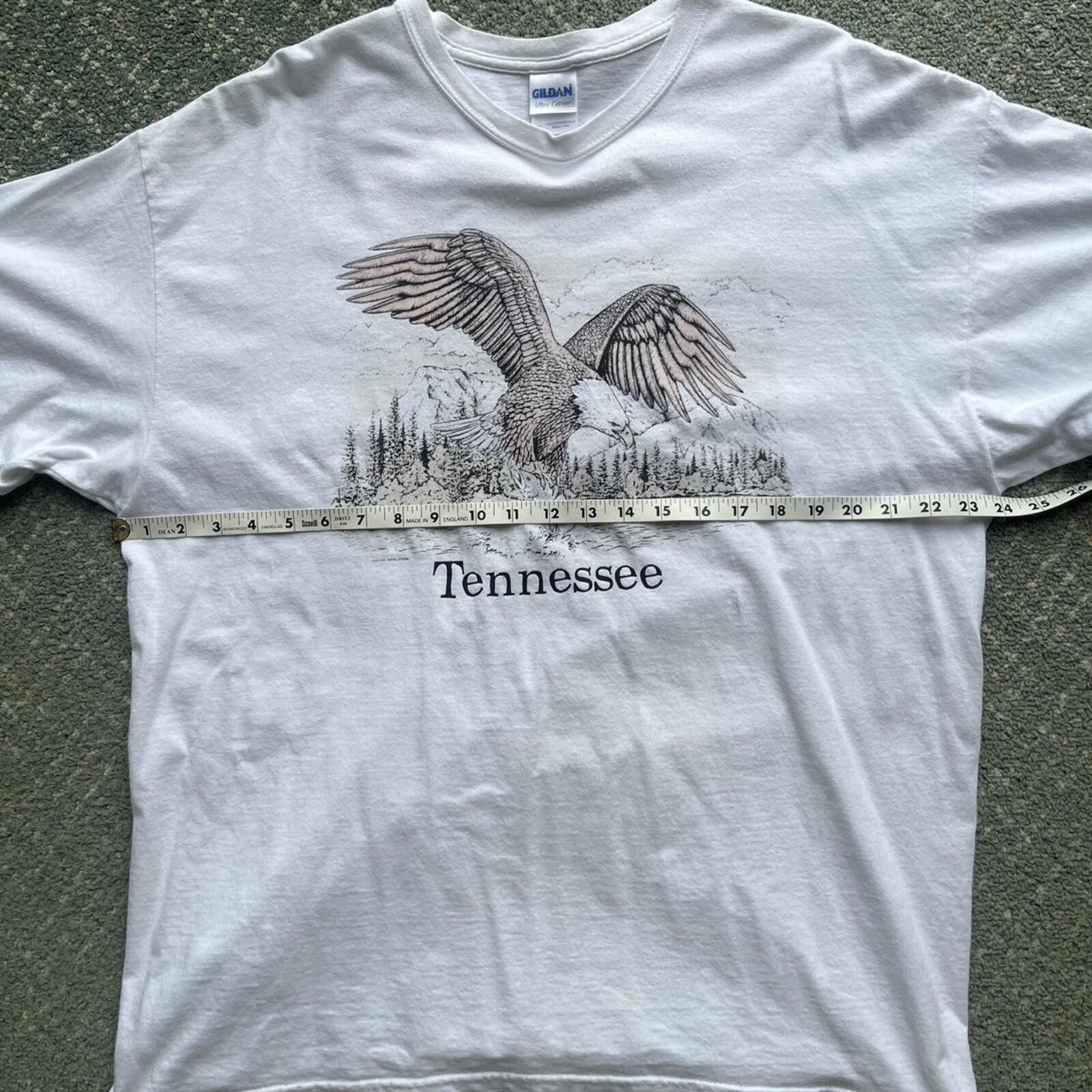 Gildan Wayne Welpton Tennessee Wildlife Hunting Eagle Graphic Shirt Size US L / EU 52-54 / 3 - 5 Thumbnail