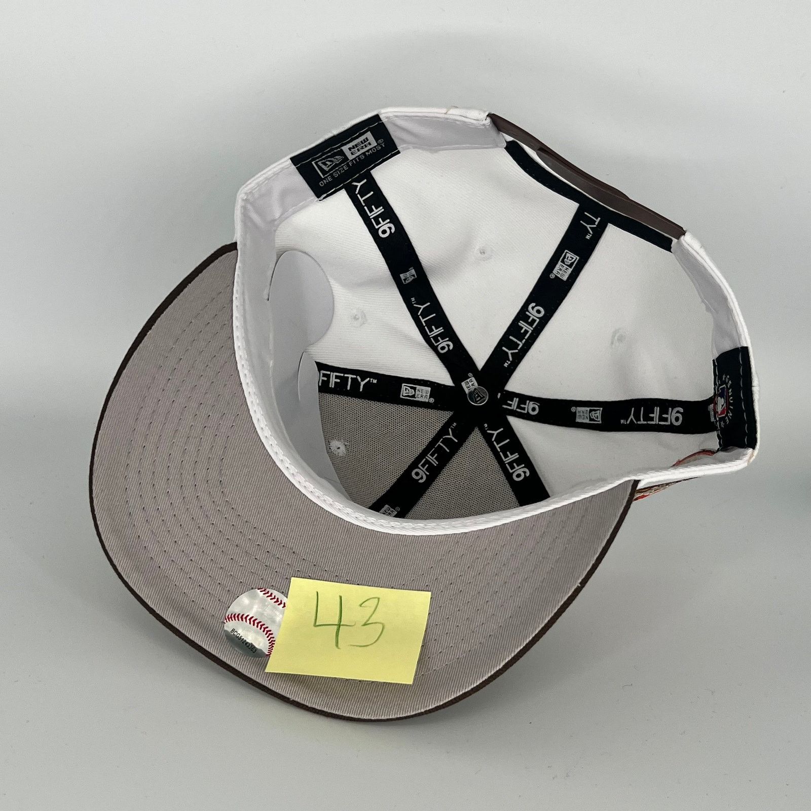 New Era White/Brown San Diego Padres Padres 40TH Anniversary New Era Size ONE SIZE - 4 Thumbnail