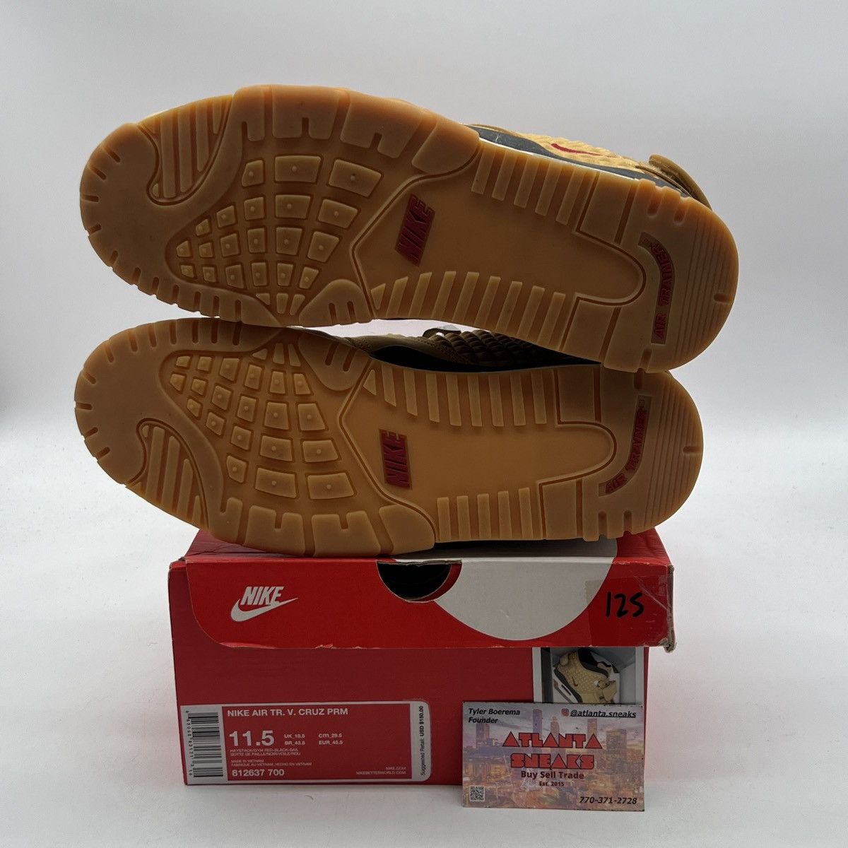 Nike Air tr Cruz wheat Size US 11.5 / EU 44-45 - 7 Thumbnail