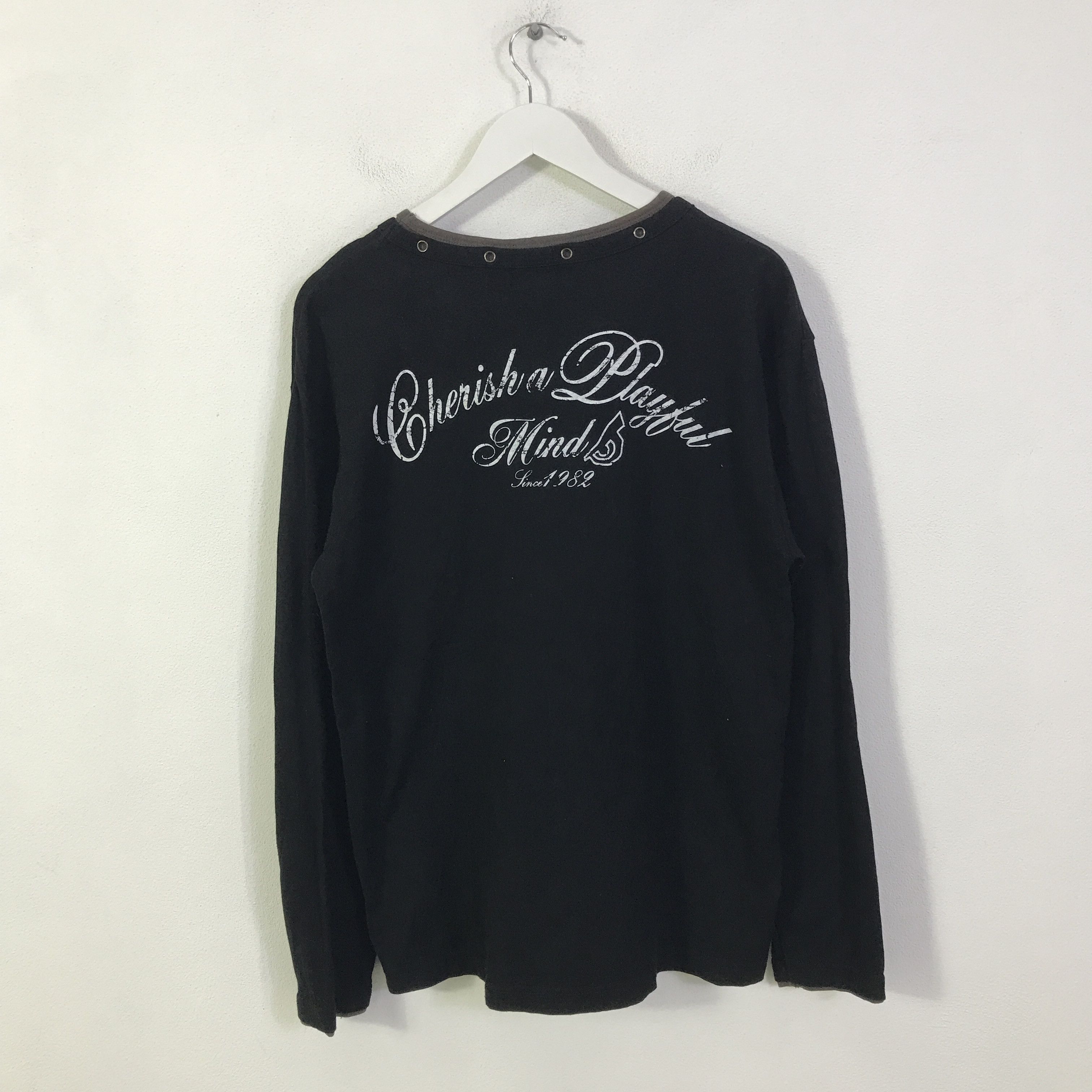 Japanese Brand bad boy california long sleeve t-shirt K93B55 Size US L / EU 52-54 / 3 - 3 Thumbnail