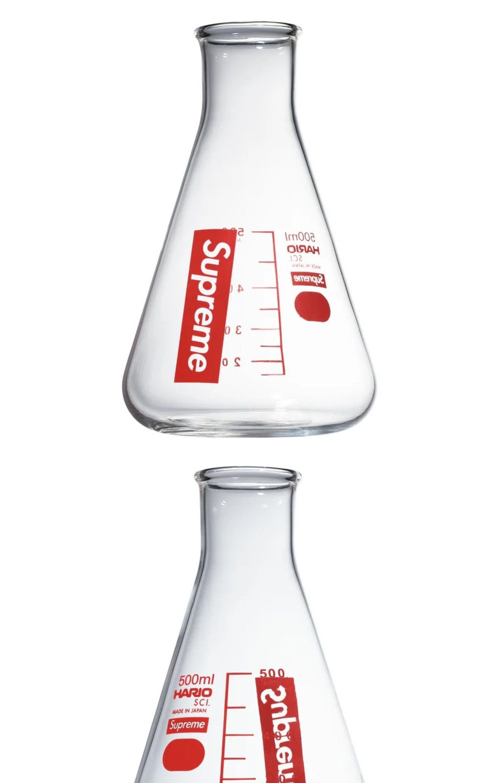 新品未使用 Supreme Hario Erlenmeyer Flask New - Supreme x Hario Erlenmeyer Flask Scientific Glass