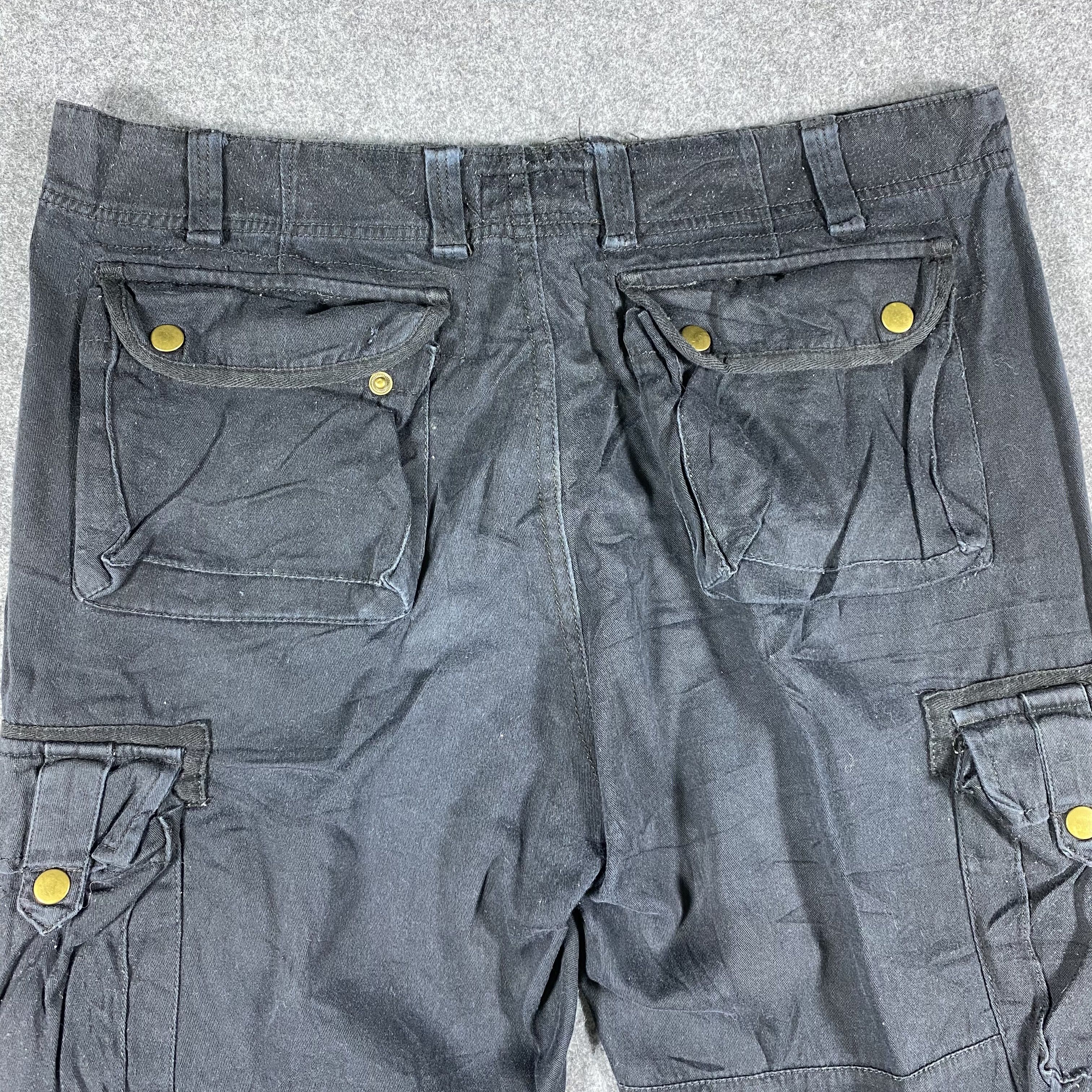 Japanese Brand Japanese Gold Experience Multipocket Tactical Cargo Pants Size US 33 - 10 Thumbnail