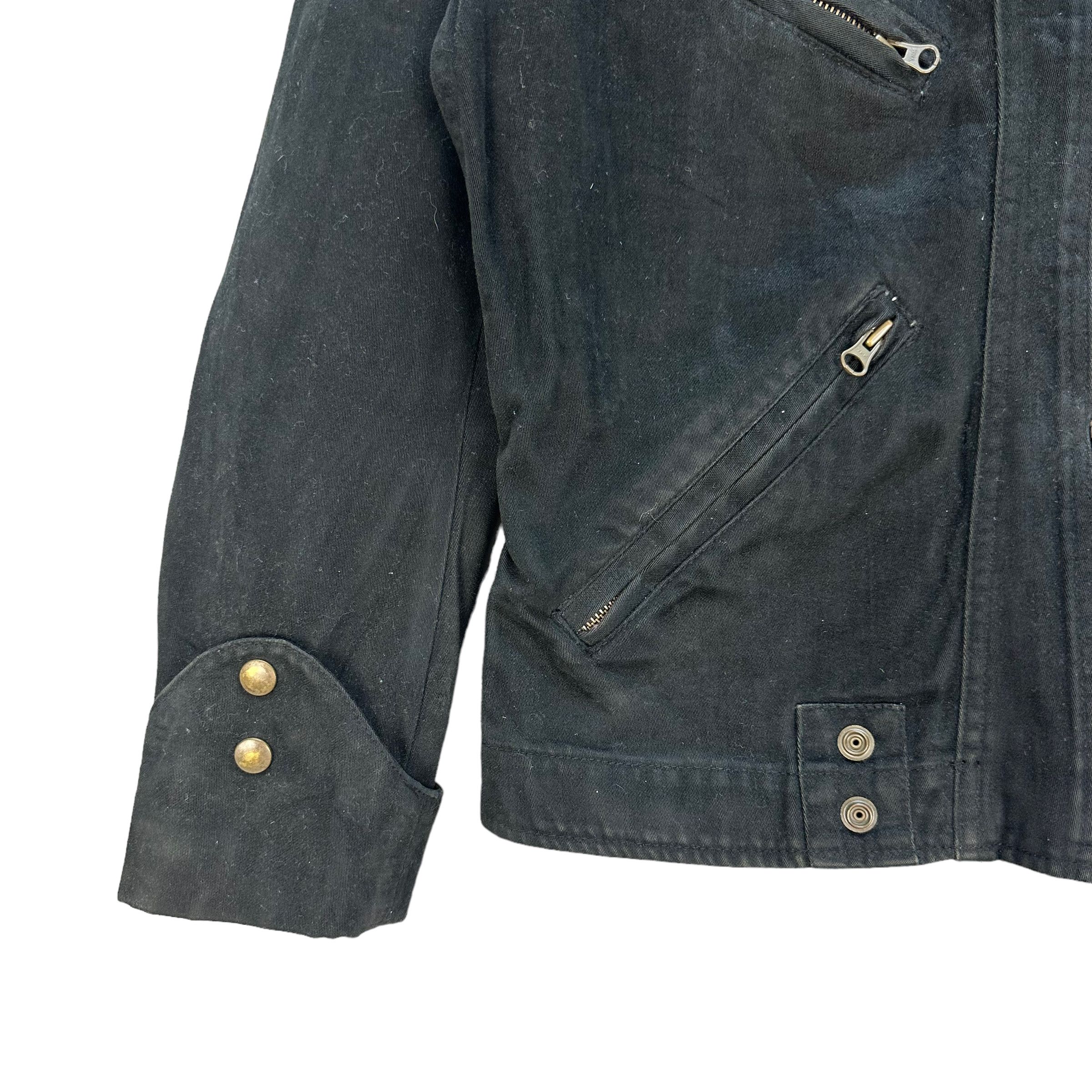 Hysteric Glamour KINKY JEANS HYSTERIC GLAMOUR M.C BIG LOGO JACKET #8446-009 Size US M / EU 48-50 / 2 - 8 Thumbnail