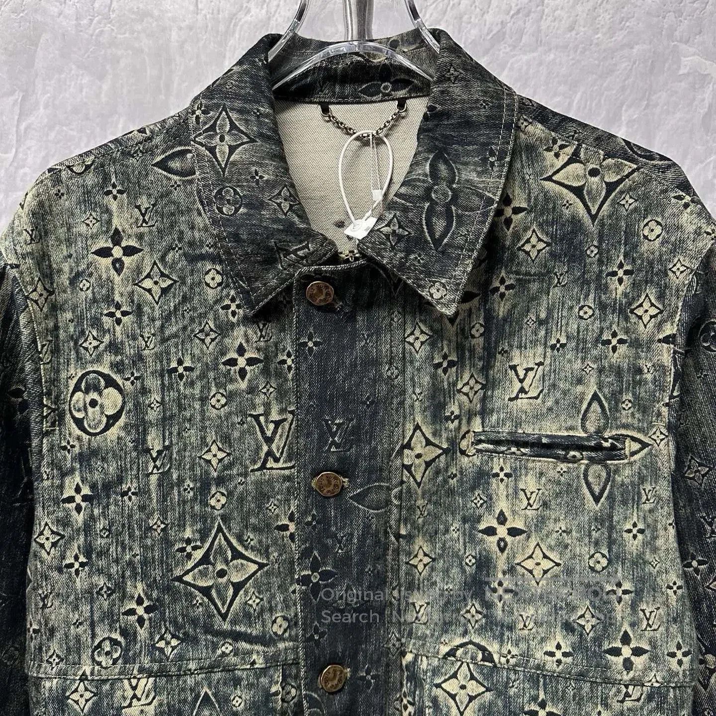 Louis Vuitton louis vuitton dyed denim jacket size 48. Size US M / EU 48-50 / 2 - 2 Thumbnail