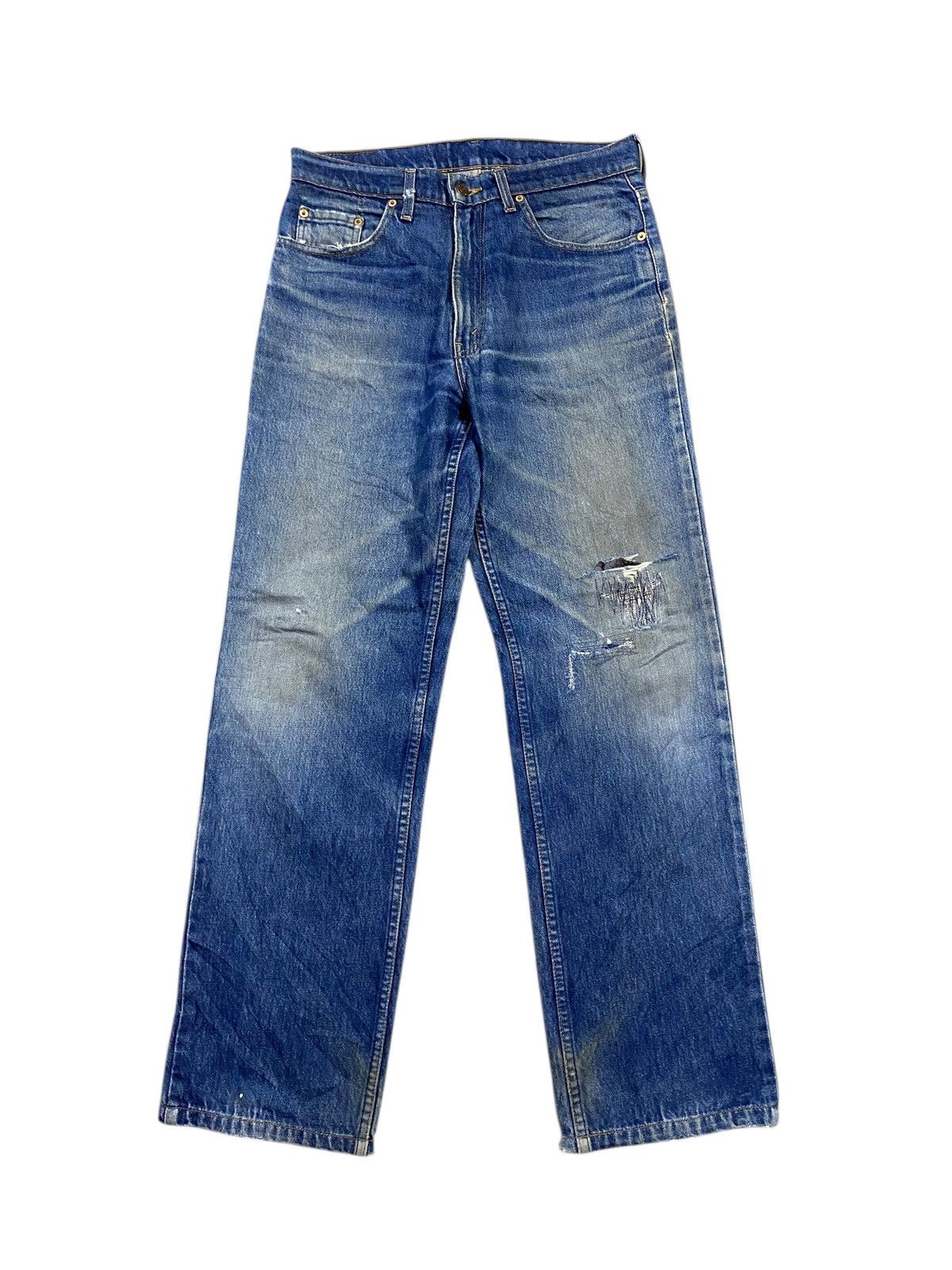 Levi's Vintage levis 515 distressed denim regular fit Size US 32 / EU 48 - 2 Thumbnail