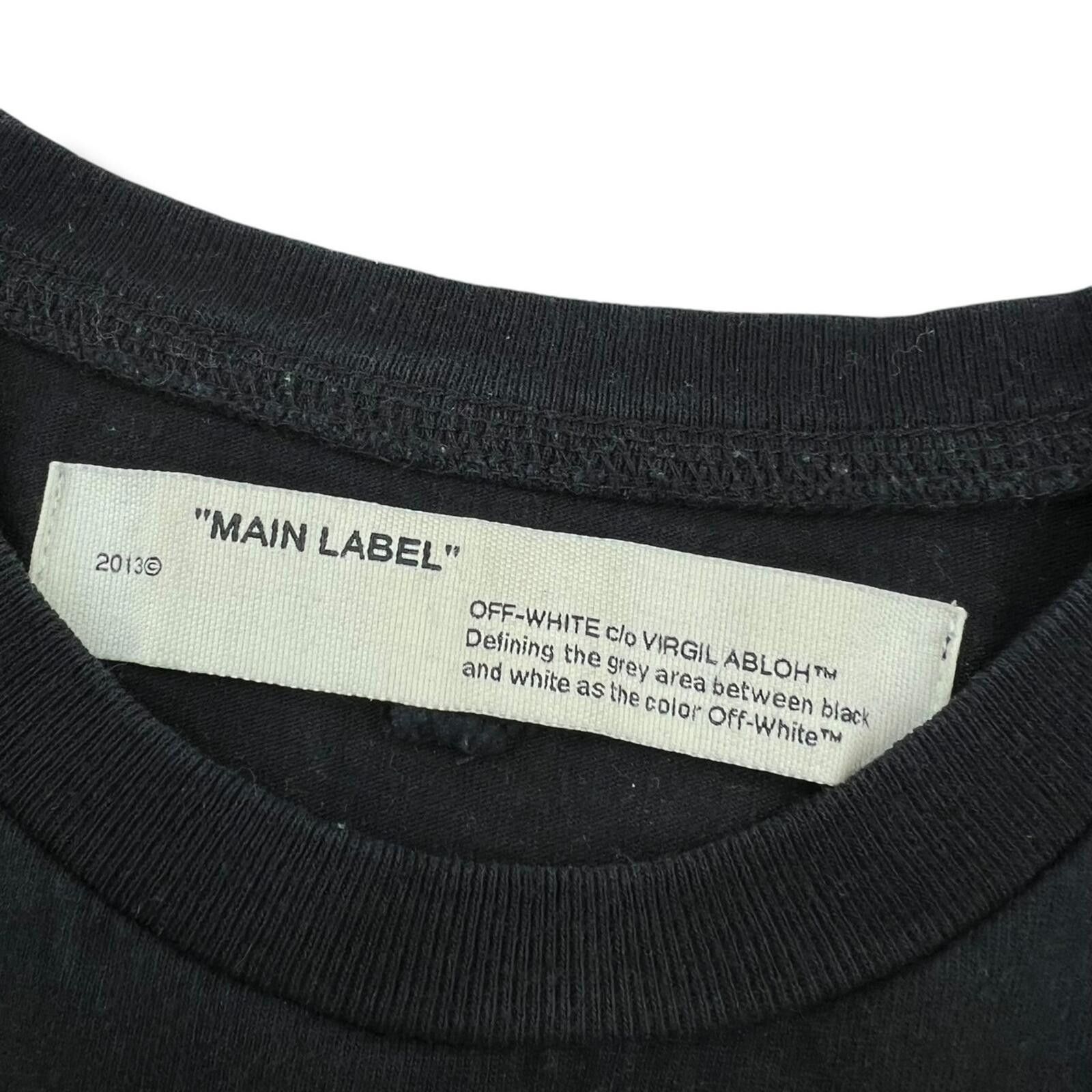 Off-White Off-White Mini Logo Black T-Shirt Size US XS / EU 42 / 0 - 5 Thumbnail