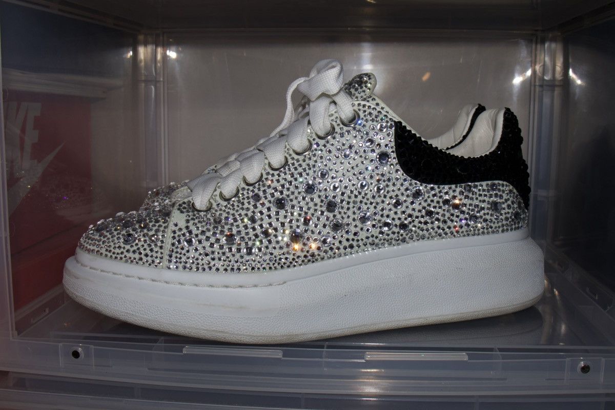 Alexander McQueen Alexander McQueen Crystal Embellished Oversized Sneaker Size US 9 / IT 39 - 2 Thumbnail