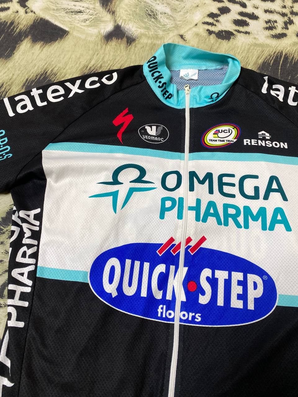 Vintage Vermarc Team Omega Pharma Quickstep Cycling Shirt Size US S / EU 44-46 / 1 - 7 Thumbnail