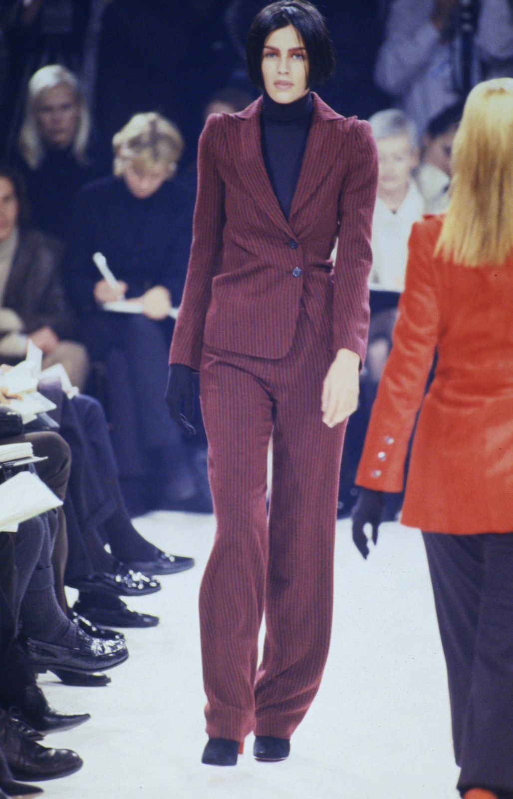Ann Demeulemeester Ann Demeulemeester AW96 Asymmetrical Peak Lapel Blazer Size XS / US 0-2 / IT 36-38 - 12 Thumbnail