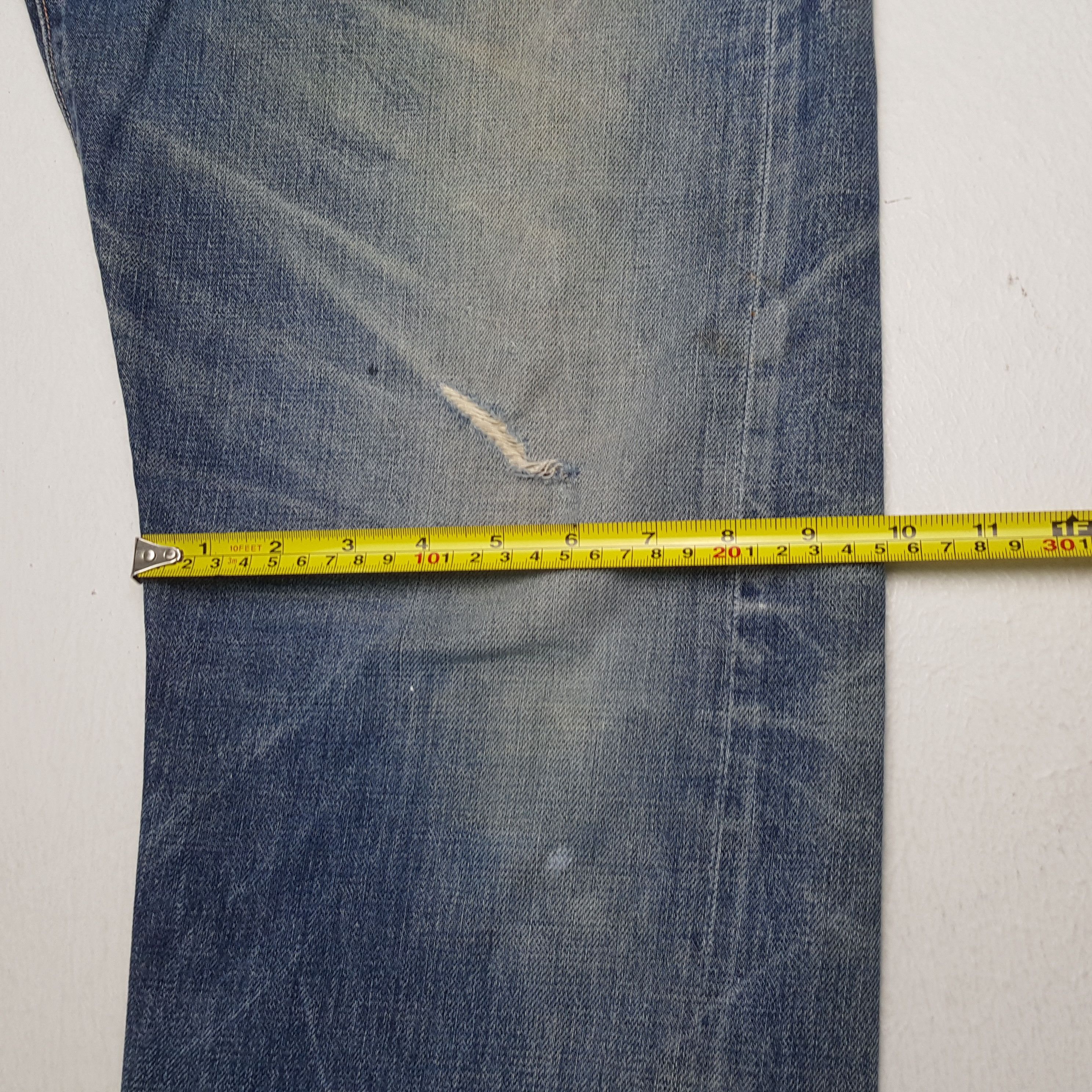 Japanese Brand × Vintage EVIS Japanese Brand Streetwear Custom Daicock Jeans Size US 28 / EU 44 - 10 Thumbnail