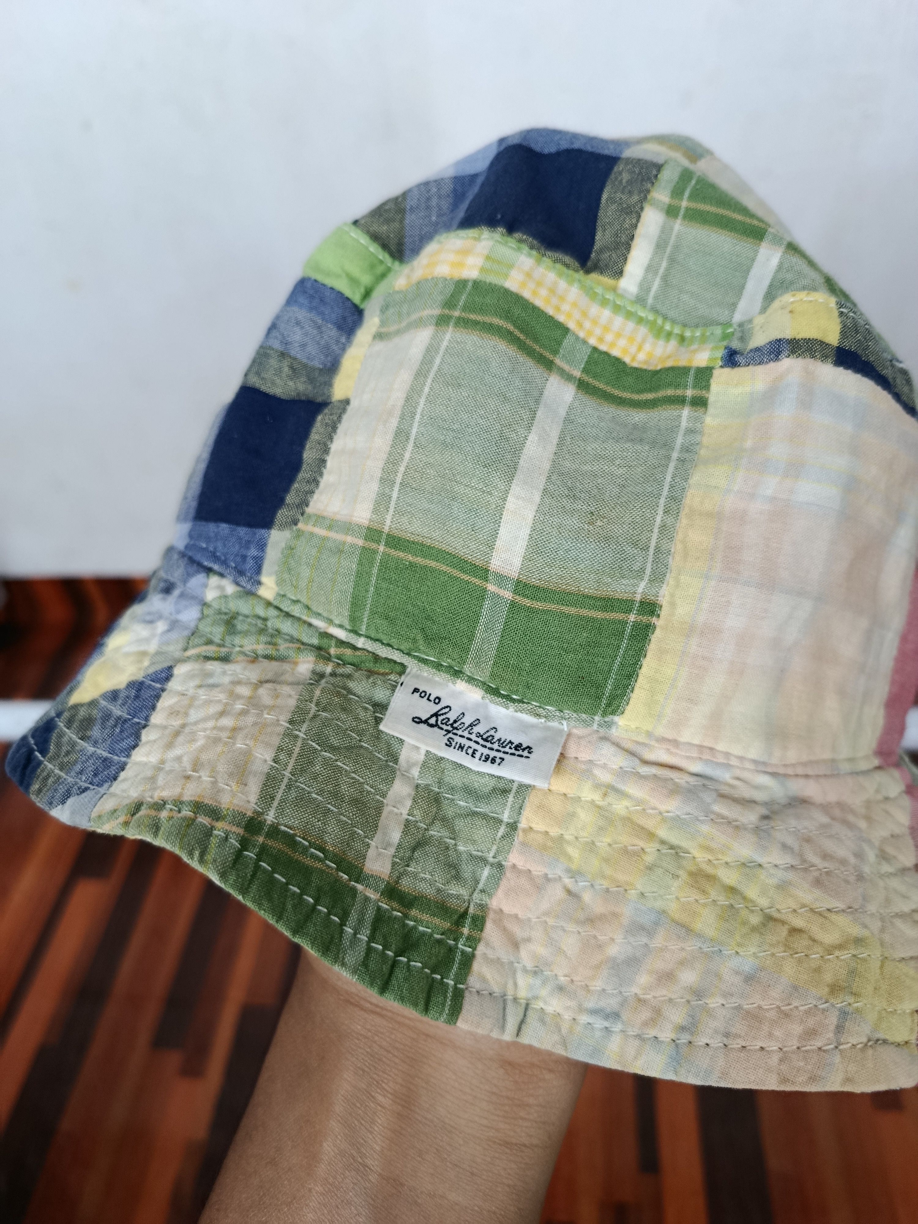 Polo Ralph Lauren Vintage Polo Ralph Lauren Plaid Bucket hat Size ONE SIZE - 2 Thumbnail