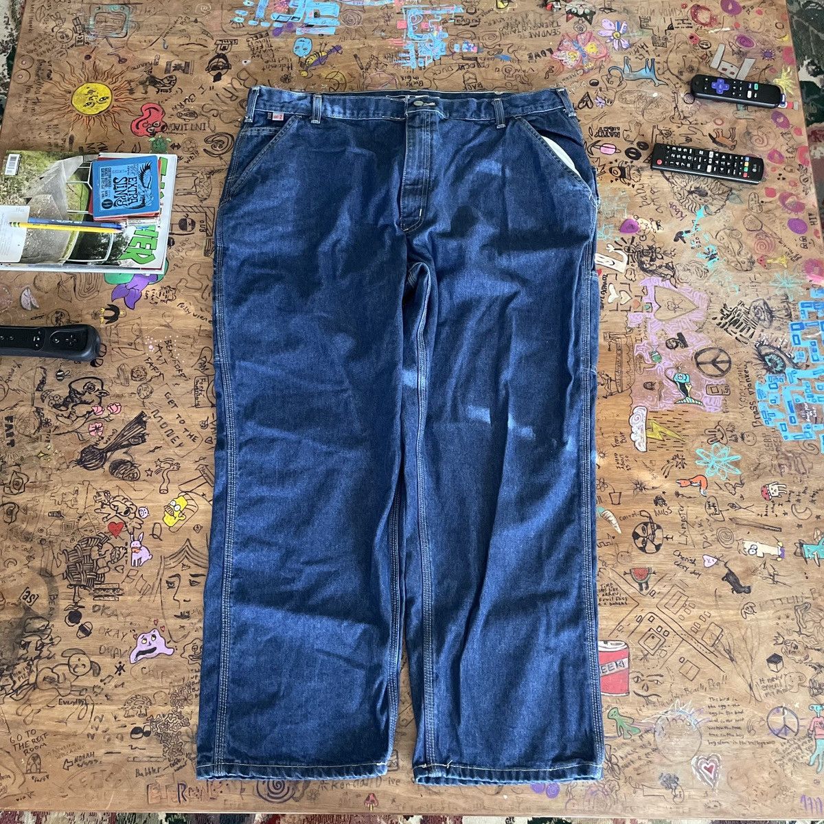 Carhartt × Vintage Baggy Carhartt Carpenter Pants / Jeans Size US 42 / EU 58 - 1 Thumbnail