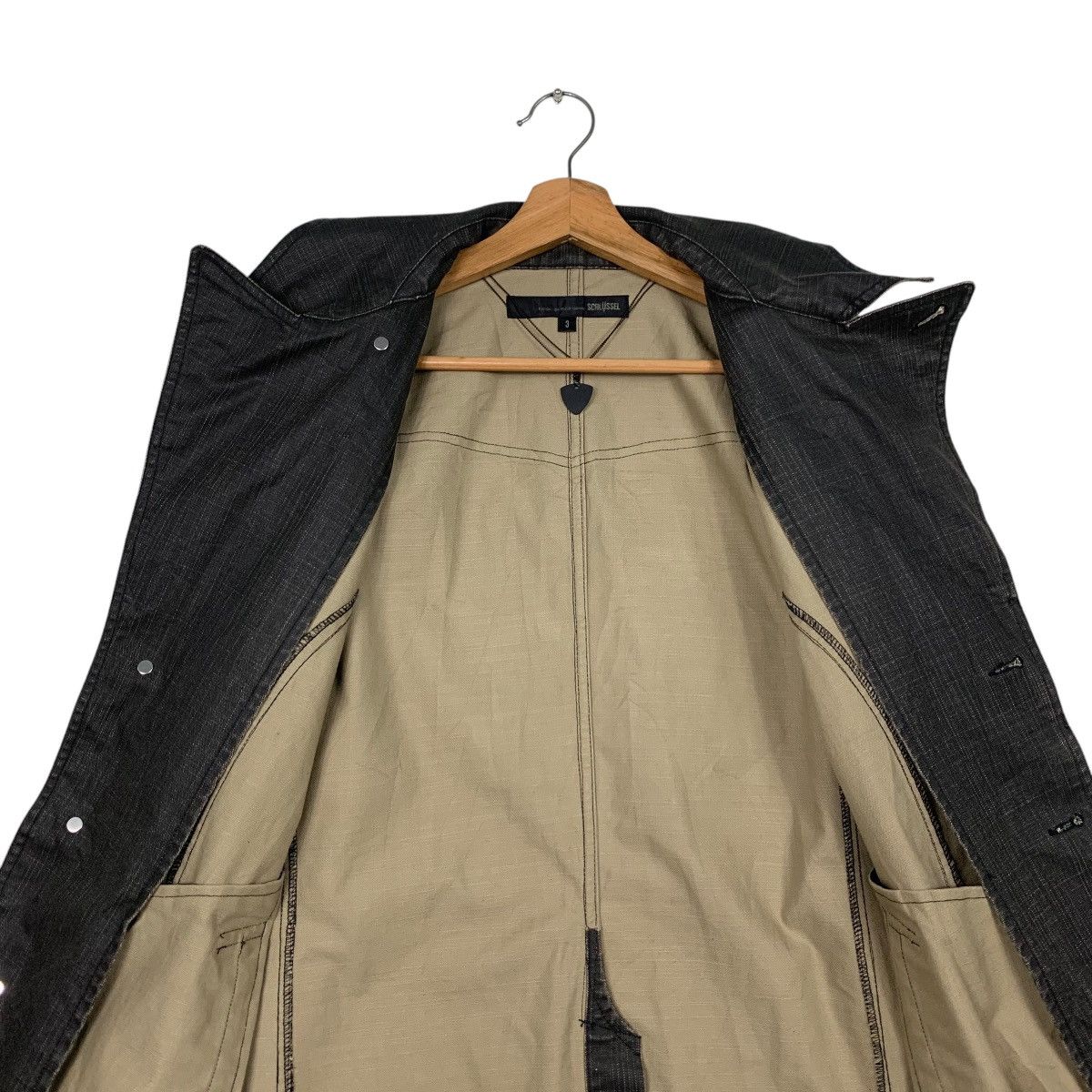 Schlussel SCHUSSEL Denim Casual Jacket Jeans Jacket #2412-C108 Size US M / EU 48-50 / 2 - 10 Thumbnail