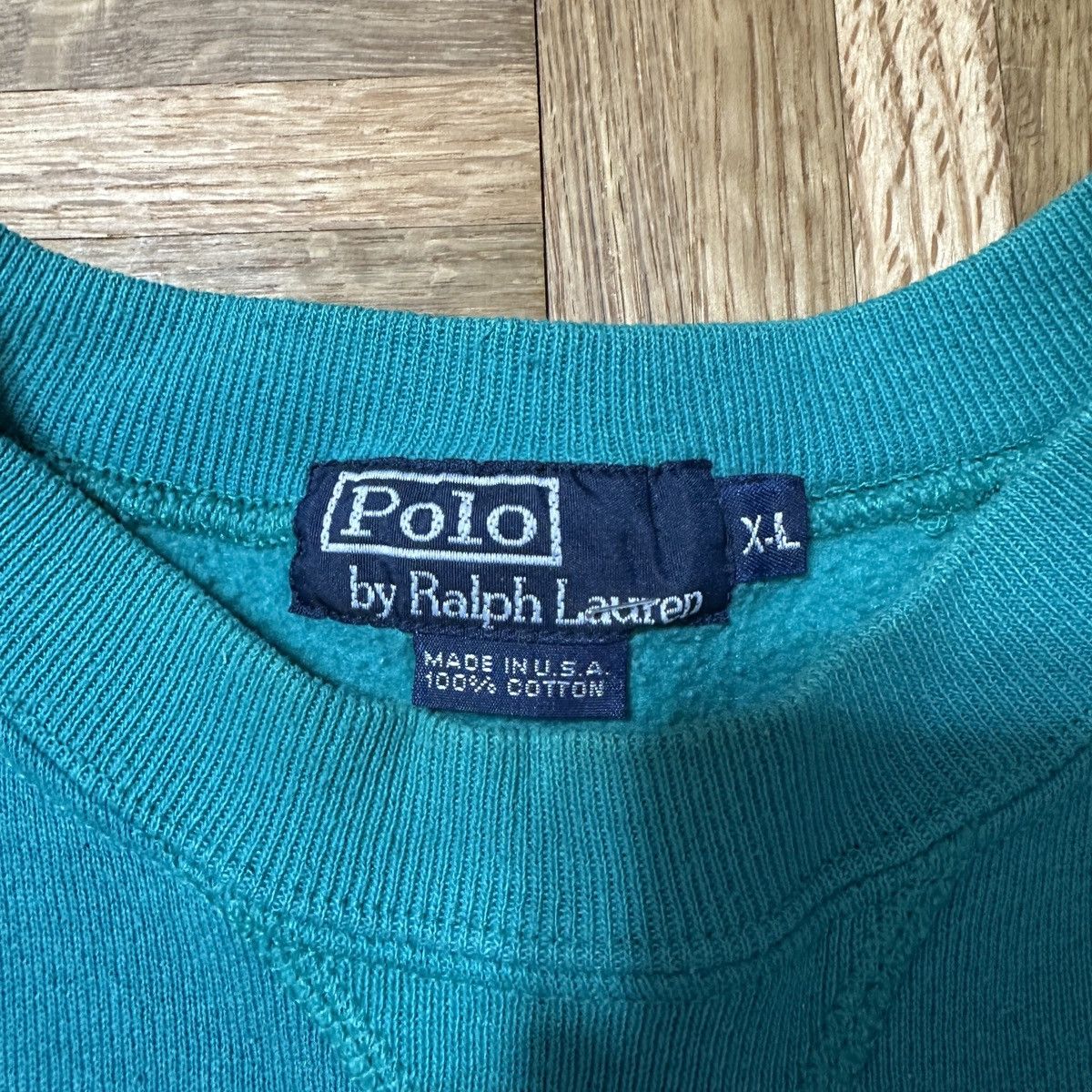 Polo Ralph Lauren Vintage Polo sweatshirt Size US XL / EU 56 / 4 - 4 Thumbnail