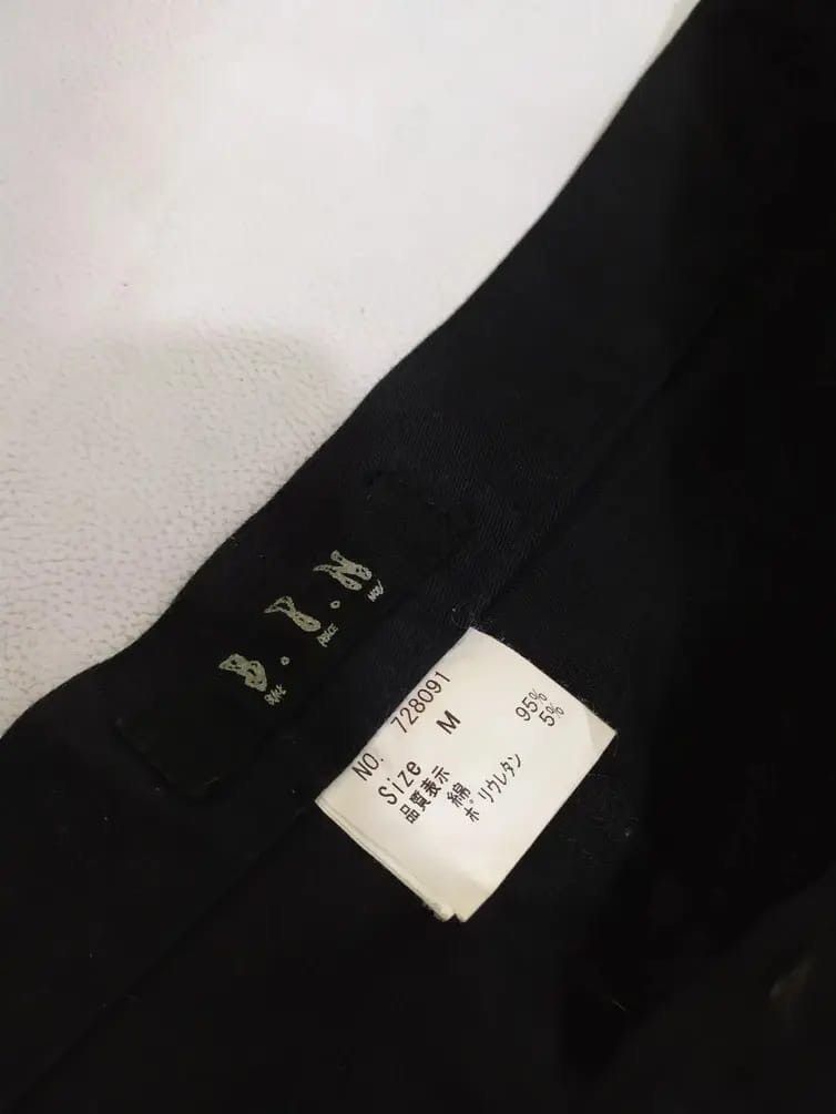 Japanese Brand Made In Japan B.P.N Black Bondage Pants Size US 28 / EU 44 - 9 Thumbnail