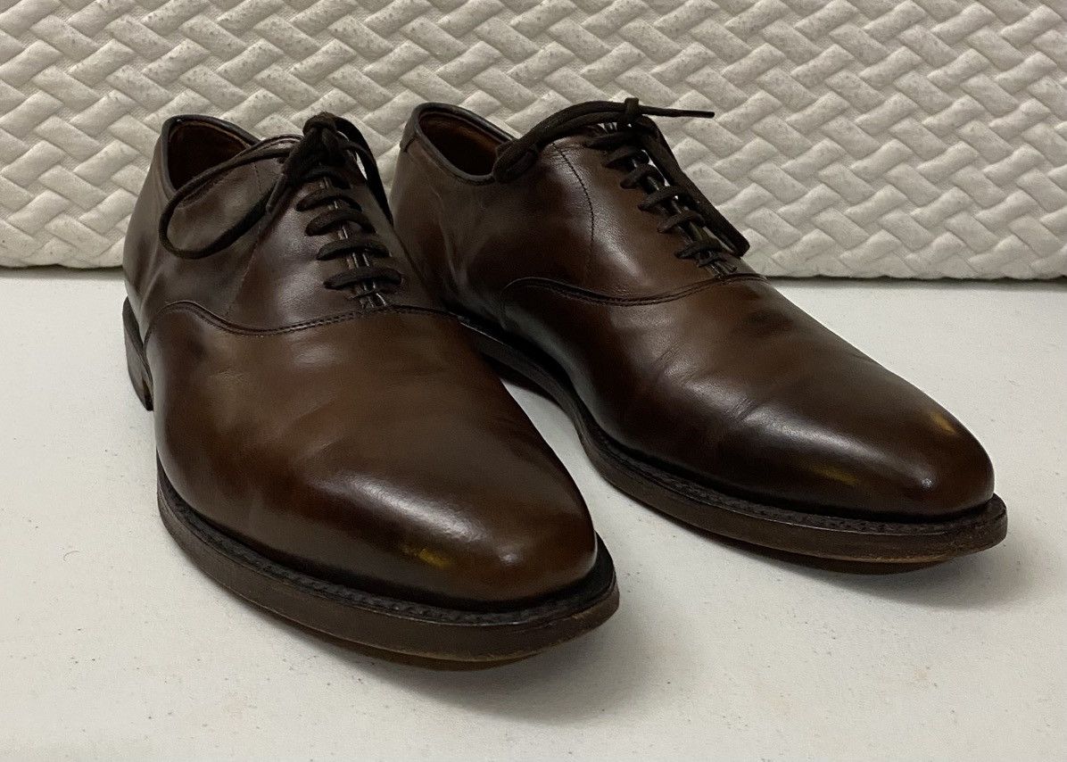 Allen Edmonds Allen Edmonds Dark Brown Chili Leather Carlyle Oxford 9.5 D Size US 9.5 / EU 42-43 - 1 Thumbnail