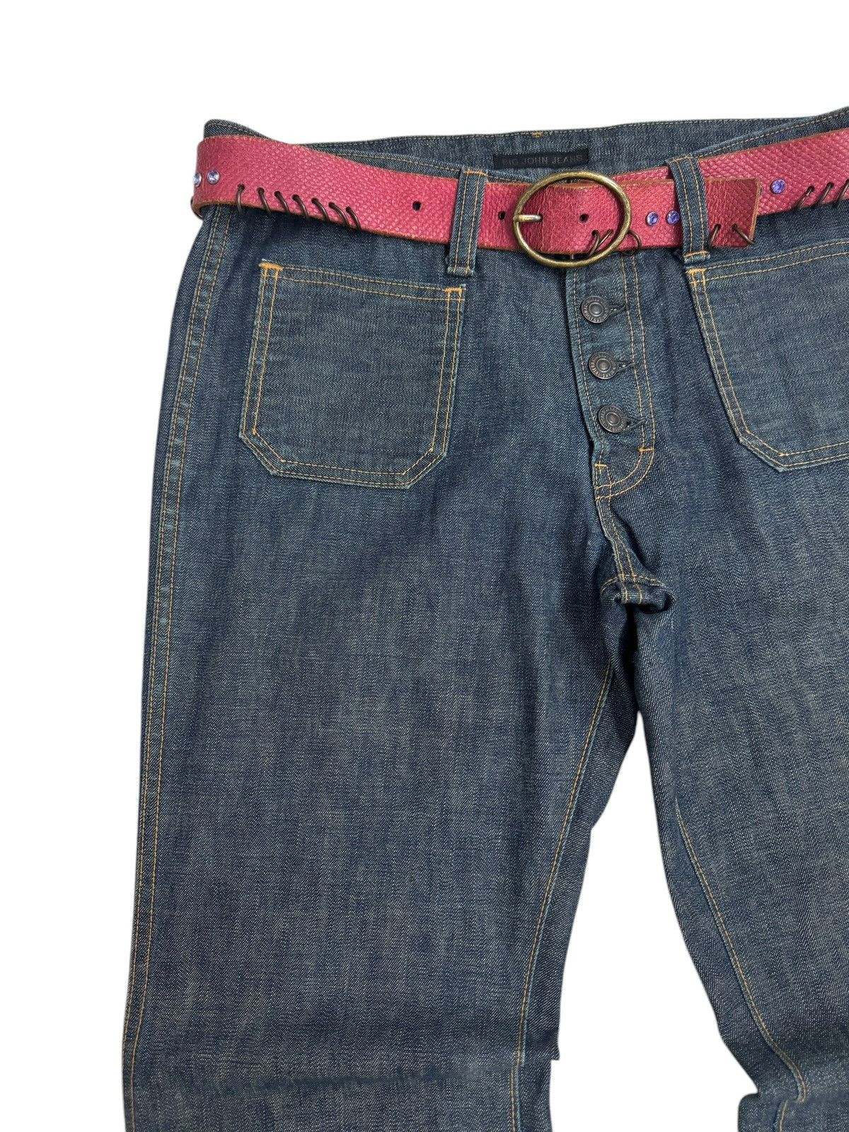 Big John × Hysteric Glamour FLARED BIG JOHN BUSH PANT WIDE LEG JEANS Size US 32 / EU 48 - 4 Thumbnail