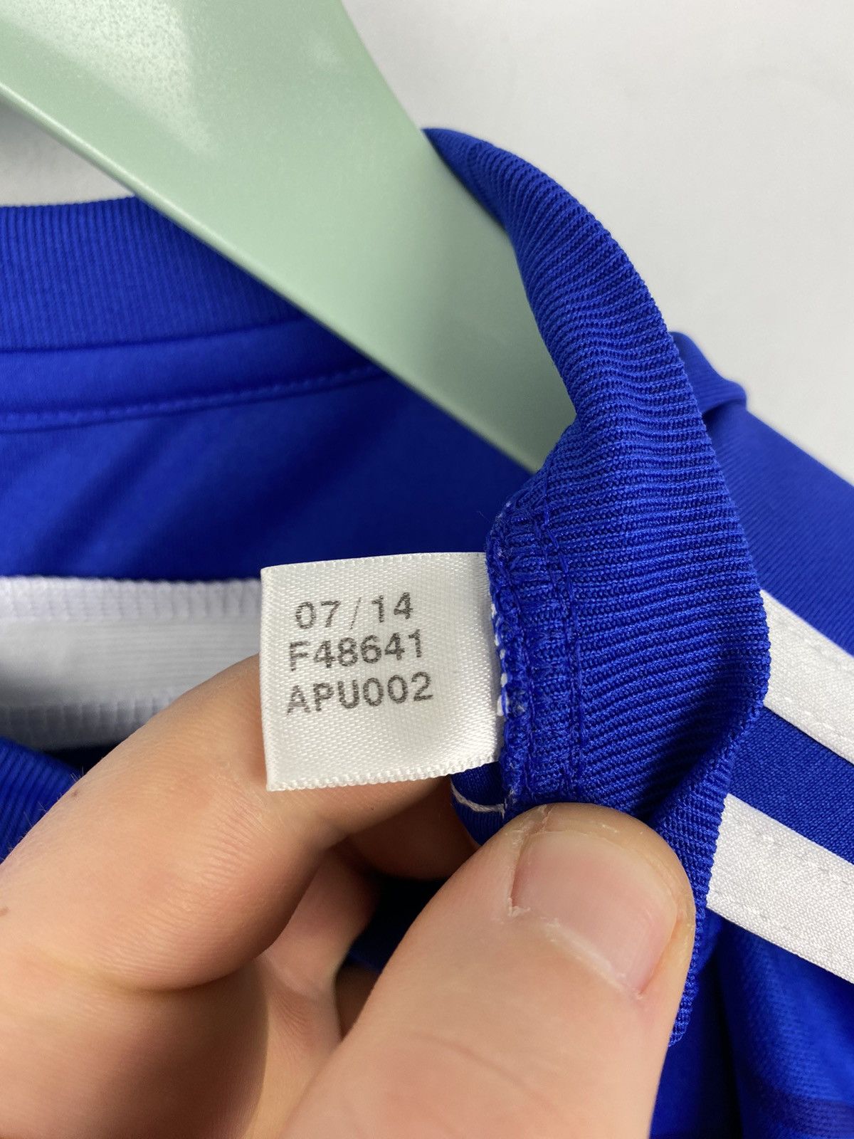 Adidas Chelsea London 2014 2015 Home Football Jersey PSG Arsenal Size US XS / EU 42 / 0 - 9 Thumbnail