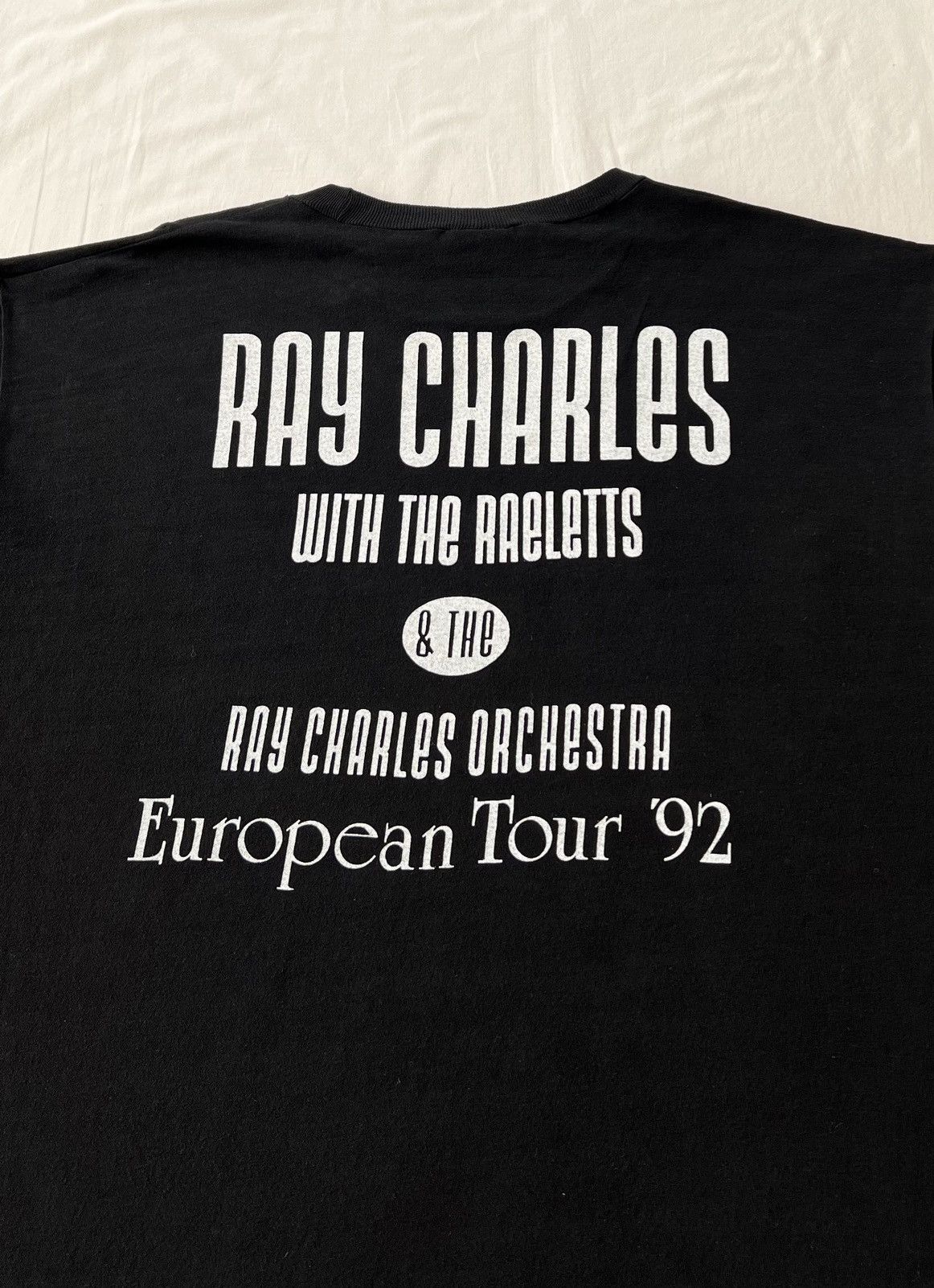 Band Tees Vintage 1992 Ray Charles with The Raelettes Jazz Soul Tshirt Size US L / EU 52-54 / 3 - 17 Thumbnail