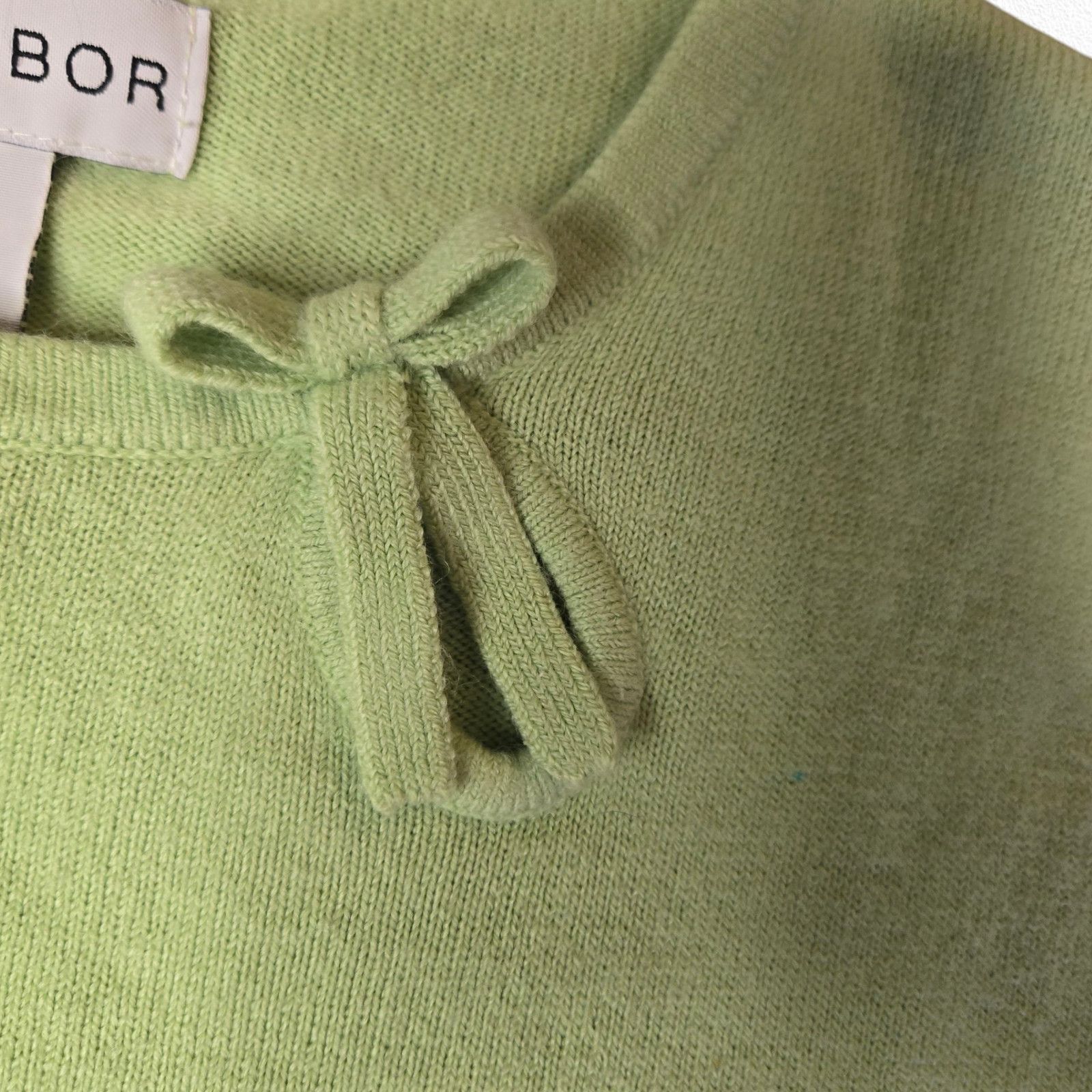 Other Spring Green Crewneck Bow Accent Sweater Size XL Size XL / US 12-14 / IT 48-50 - 4 Thumbnail