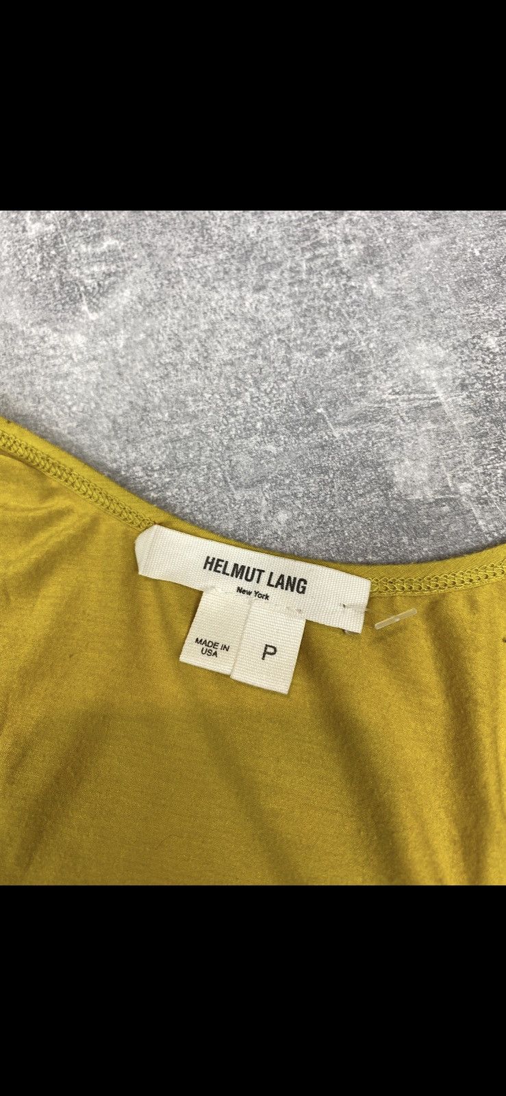 Helmut Lang × Vintage Womens Vintage Helmut Lang WET Avant Garde Tank Top Size S / US 4 / IT 40 - 2 Thumbnail