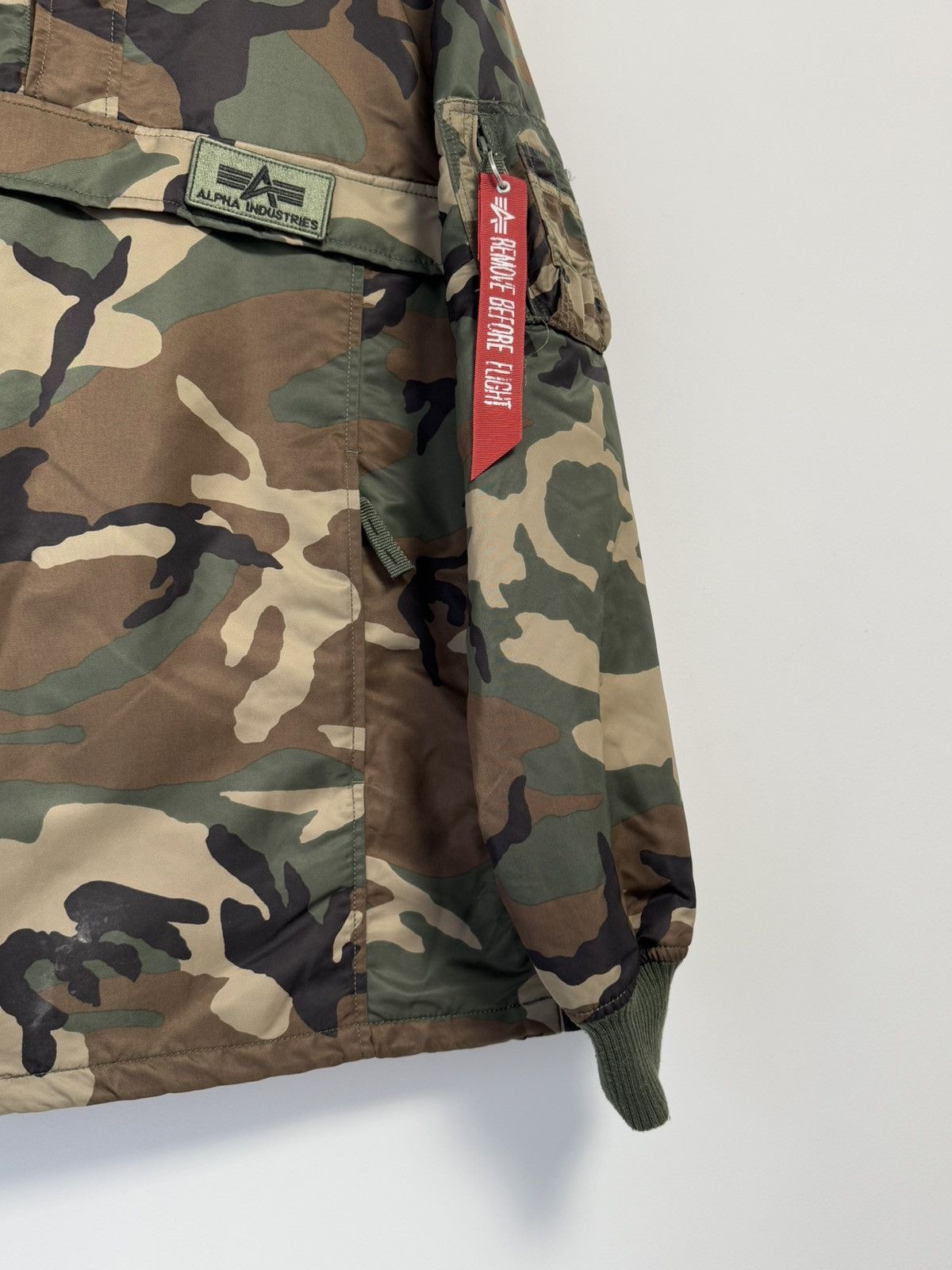 Alpha Industries ALPHA INDUSTRIES Hpo Anorak Camo pour Hommes Blousons Size US L / EU 52-54 / 3 - 3 Thumbnail