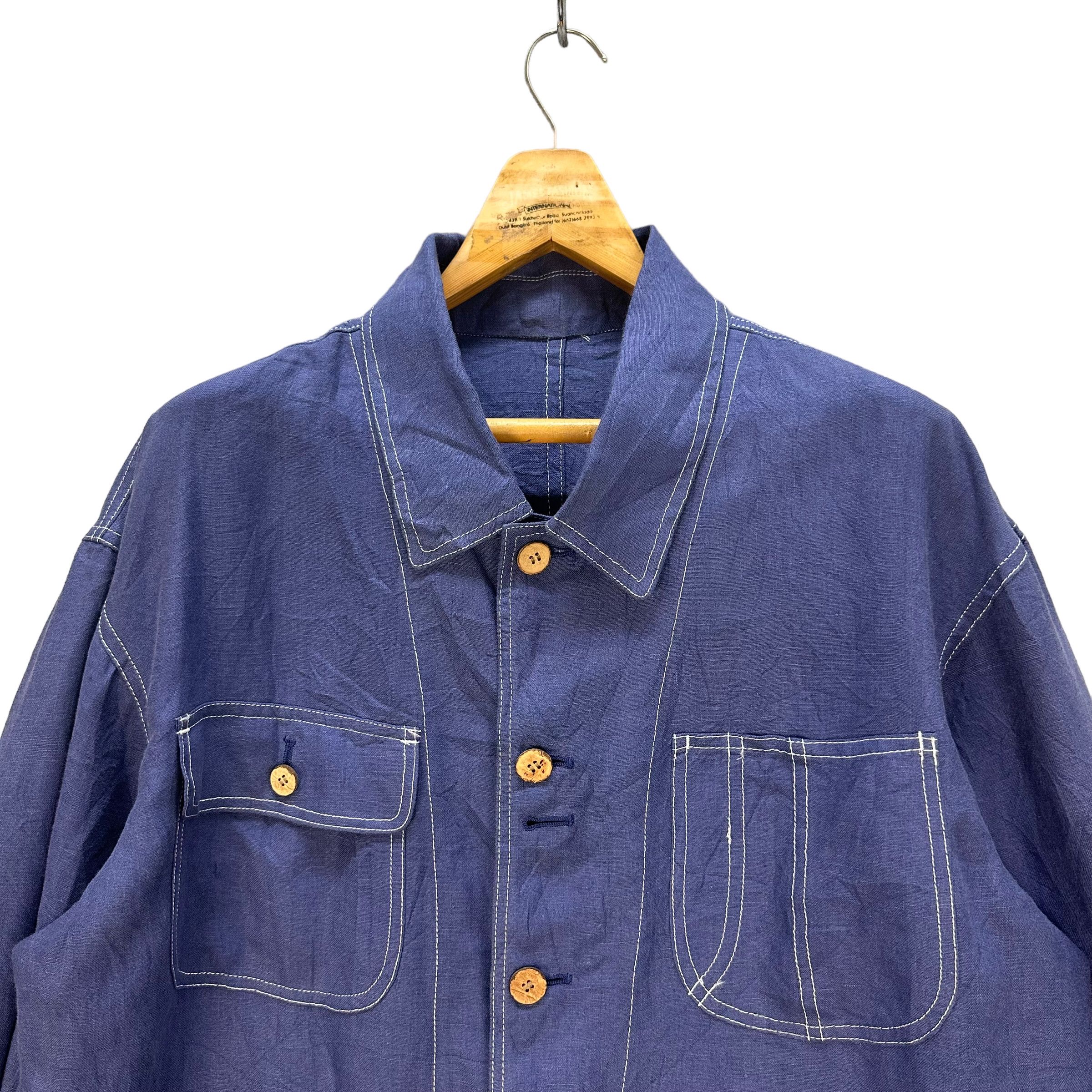 JUN MEN JUN MEN CASUAL JACKET #8258-218 Size US XL / EU 56 / 4 - 2 Thumbnail