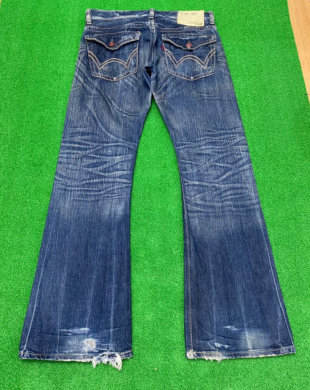 Edwin 💥BEST OFFER💥VINTAGE EDWIN 503 BOOTCUT DENIM JEANS Size US 36 / EU 52 - 3 Thumbnail