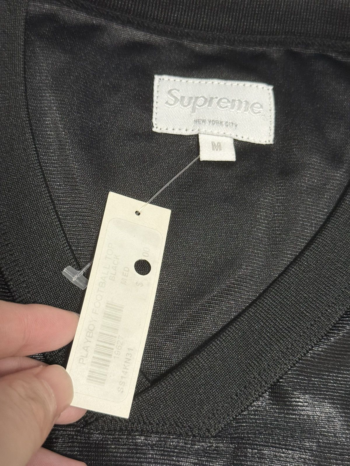 Supreme Supreme playboy 14ss football top Jersey T-shirt Size US M / EU 48-50 / 2 - 2 Thumbnail