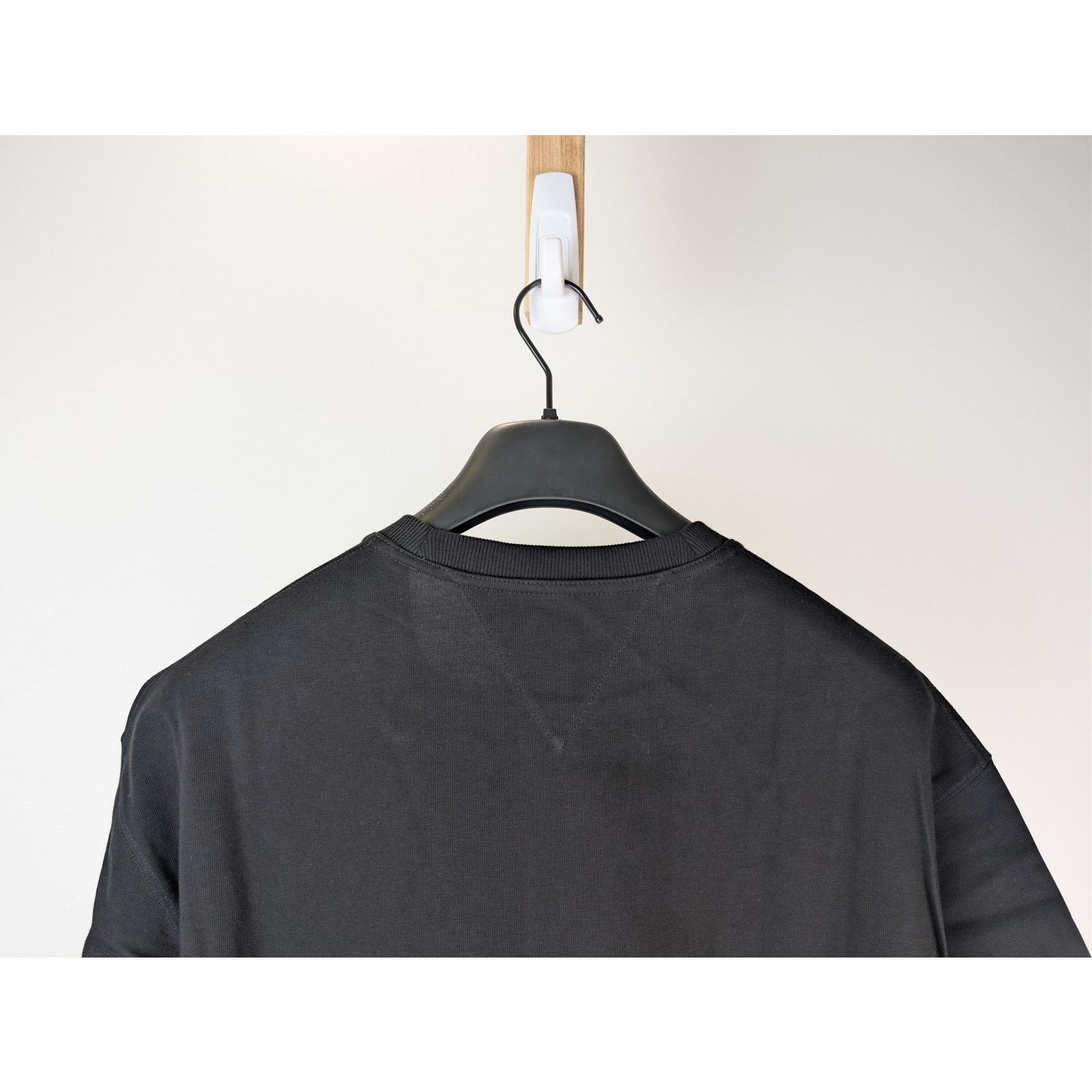 Bottega Veneta o1rshd1 Square Neck Heavy Jersey T-Shirt in Black Size US M / EU 48-50 / 2 - 12 Thumbnail