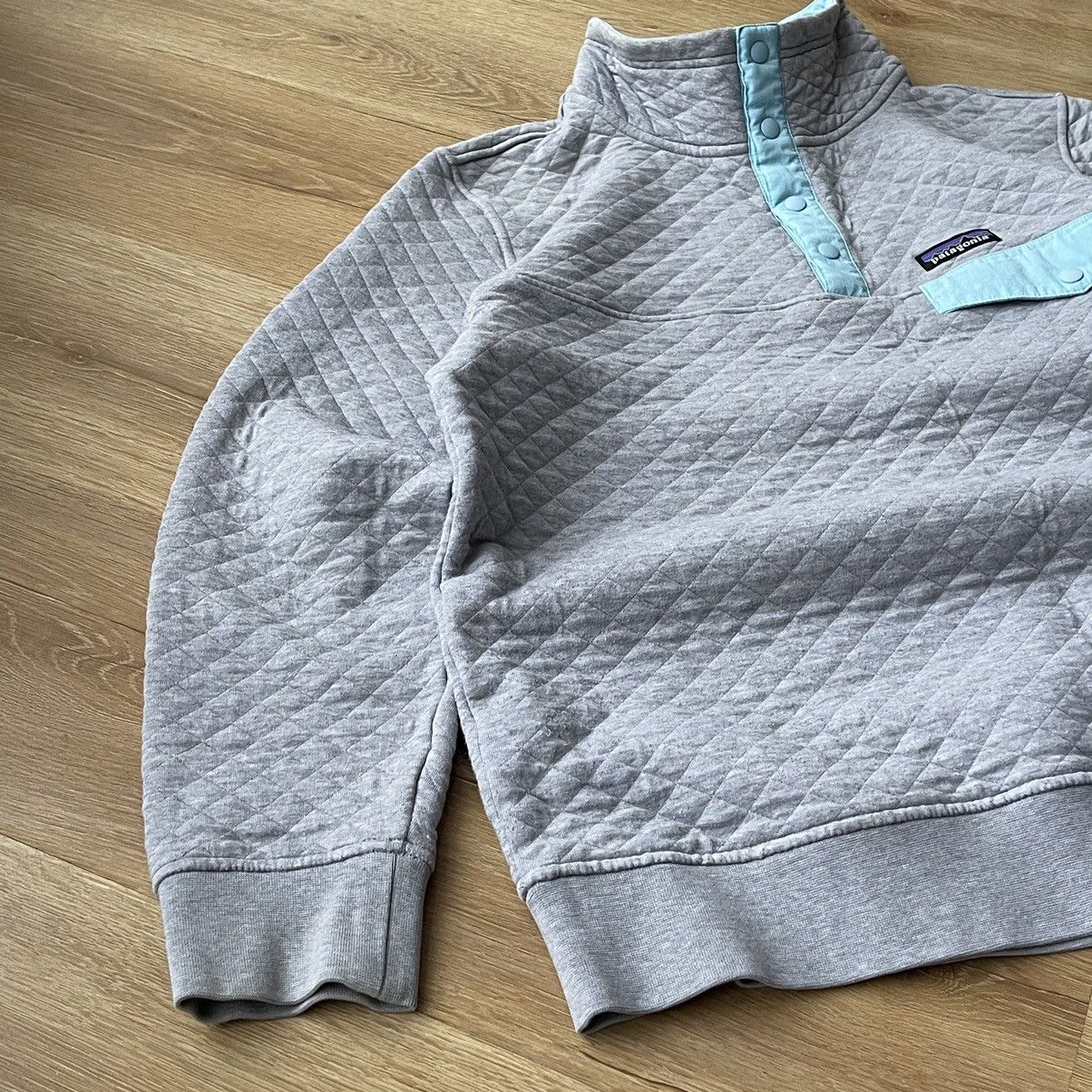 Patagonia Patagonia Organic Cotton Quilt Snap-T Pullover Sweatshirt Size US L / EU 52-54 / 3 - 3 Thumbnail