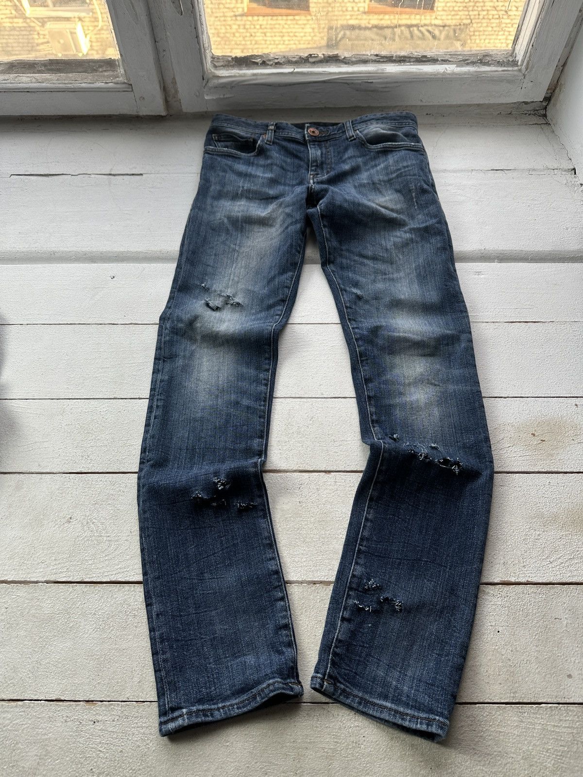 Armani 🚨Gothic Armani Regular Slim relax Flared Jeans Womens Size 30" / US 8 / IT 44 - 1 Thumbnail