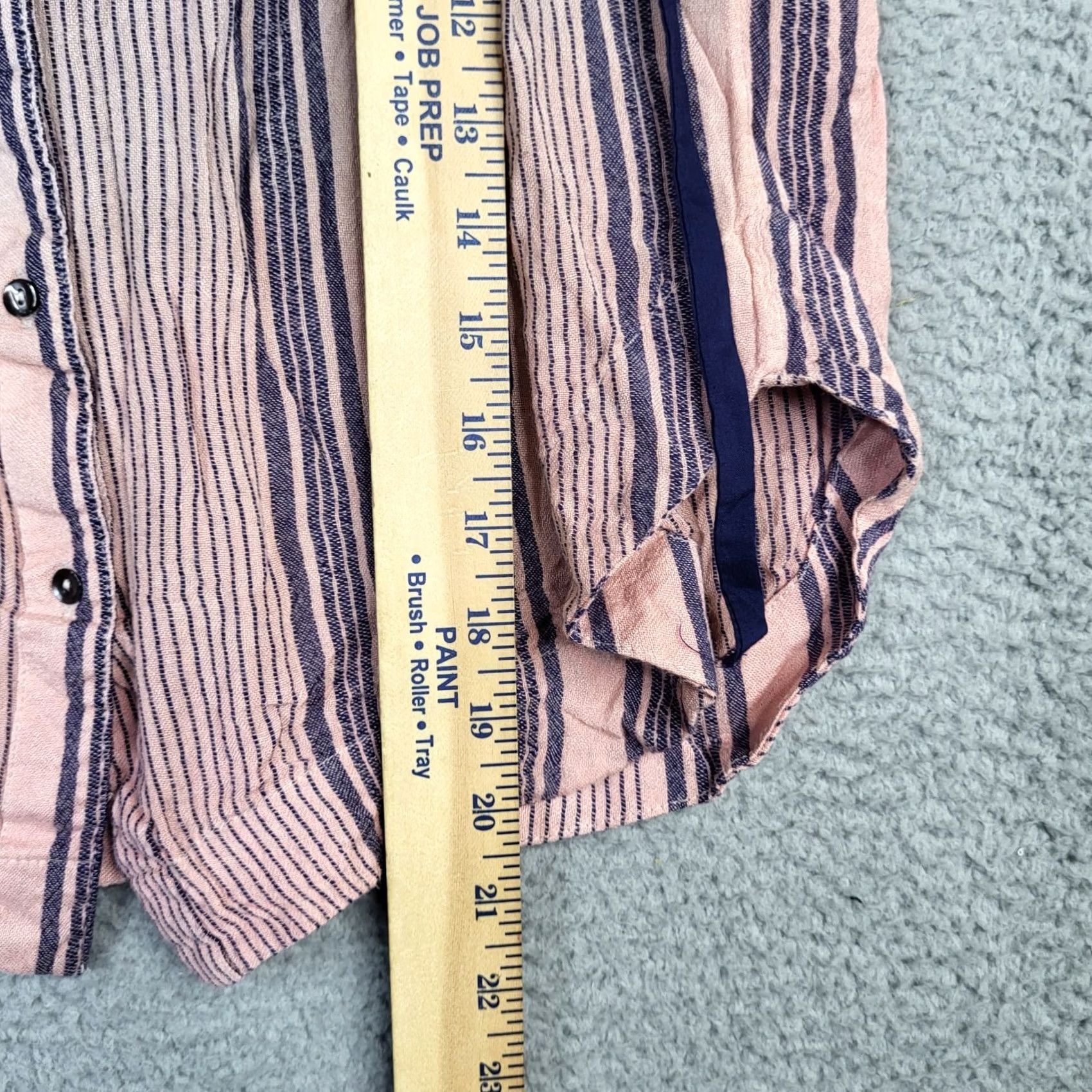 Free People Free People Button-Up Sleeveless Shirt Multicolor Stripe S Regular Womens Girls? Size S / US 4 / IT 40 - 5 Thumbnail