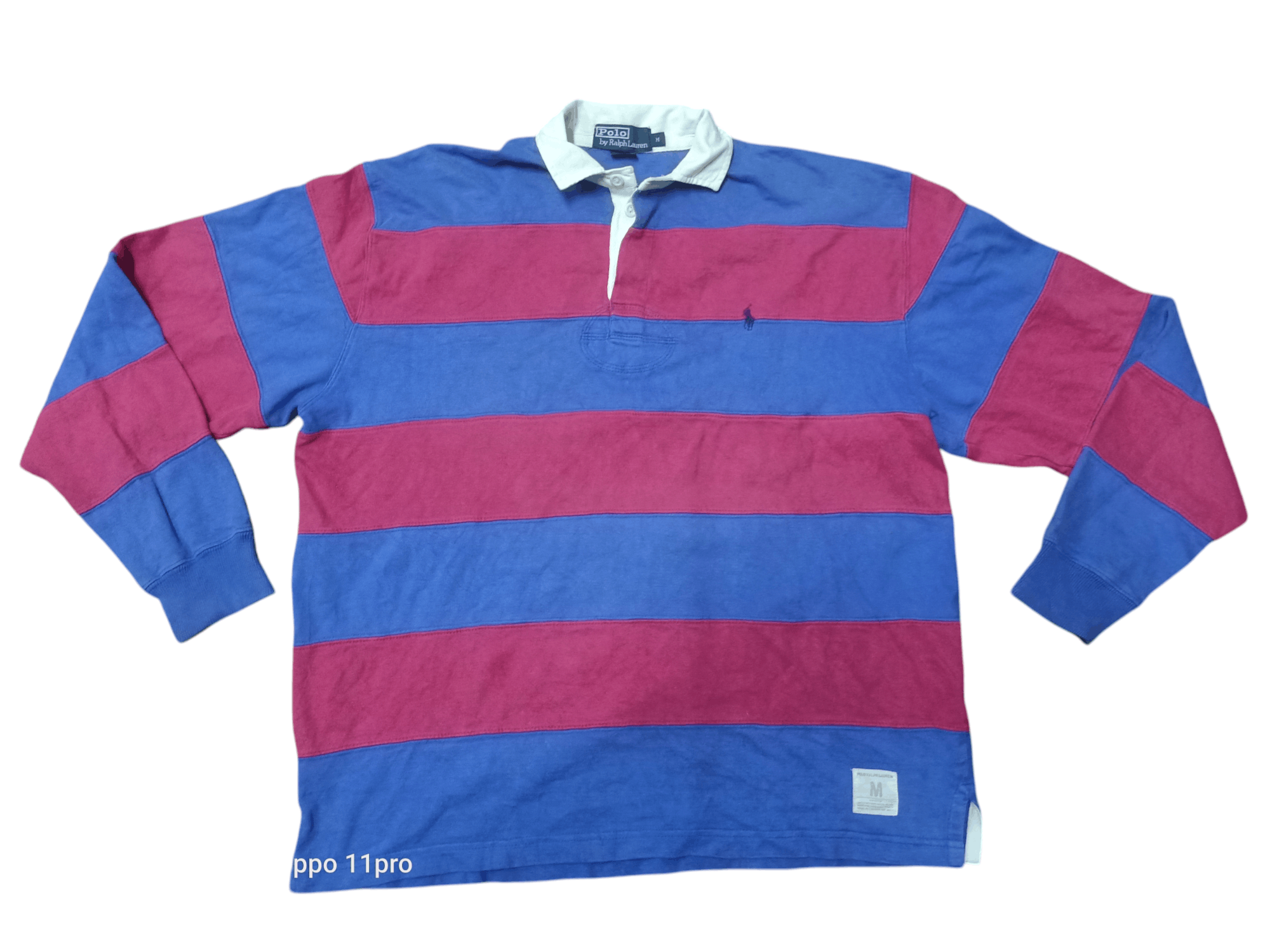 Polo Ralph Lauren × Rugby Ralph Lauren Polo Ralph LongSleeve Polo Shirt Size US L / EU 52-54 / 3 - 1 Thumbnail