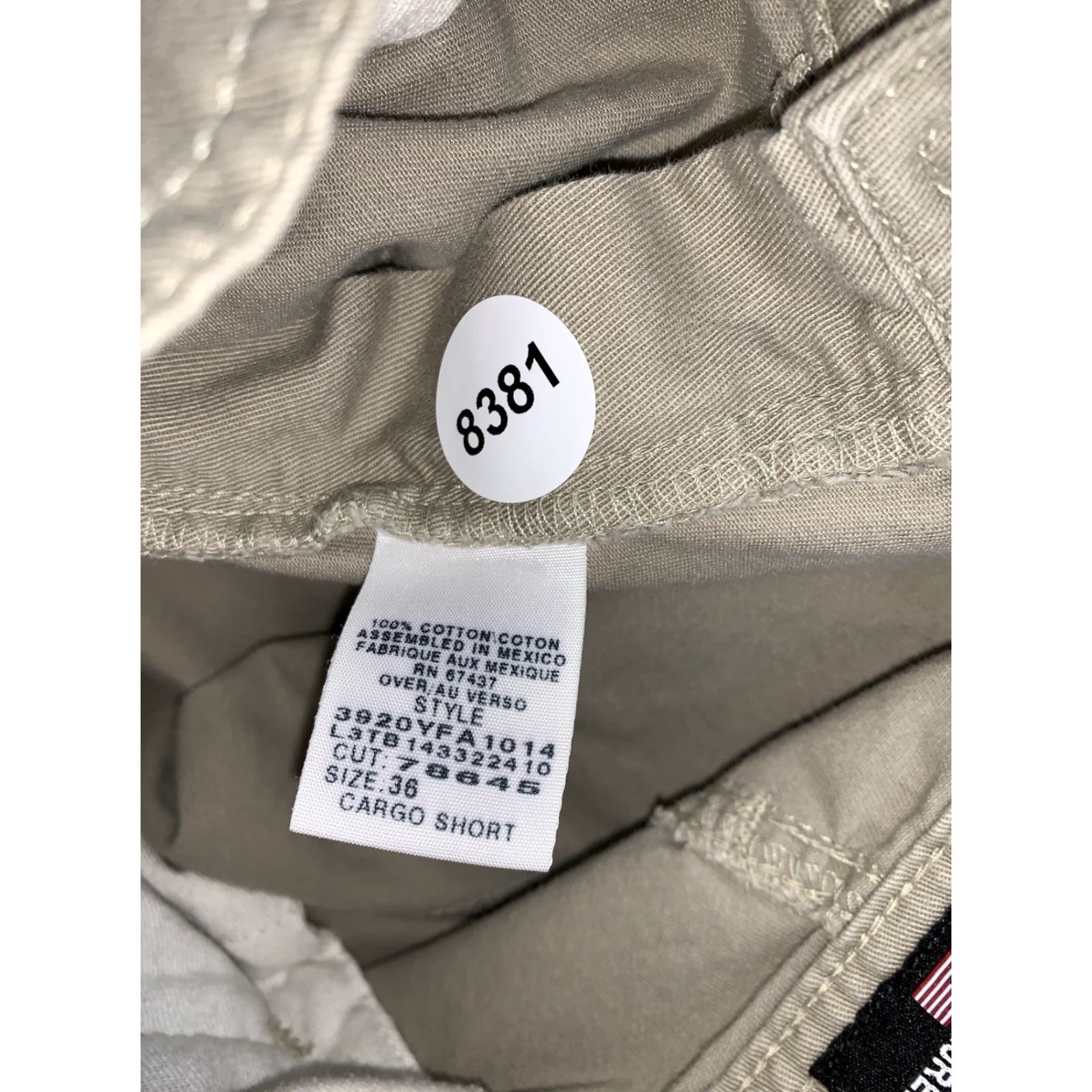 Polo Ralph Lauren VINTAGE Polo Ralph Lauren Mens Cargo Shorts Beige Cotton Khaki 36-38 81 Size US M / EU 48-50 / 2 - 7 Thumbnail