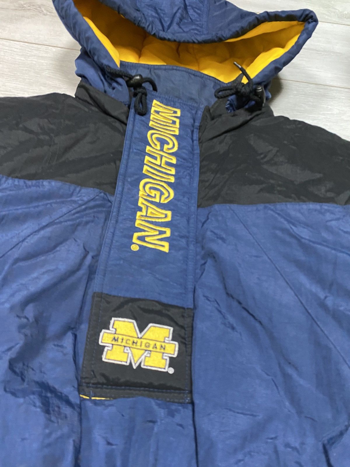 Starter Vintage Starter University of Michigan Jacket Size US L / EU 52-54 / 3 - 9 Thumbnail