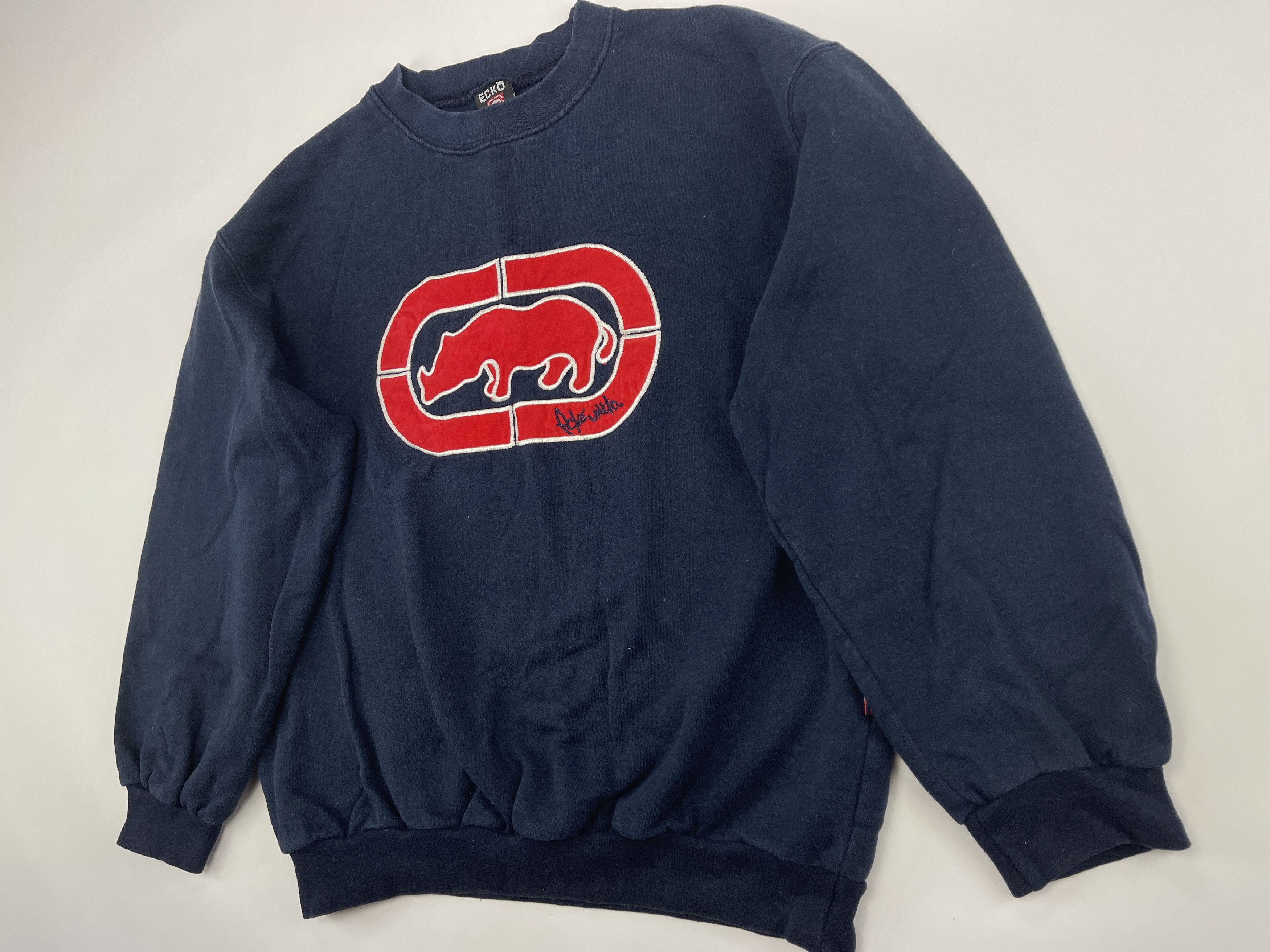 Ecko Unltd. ECKO UNLTD sweatshirt, blue, vintage 90s hip hop, 1990s S Size US S / EU 44-46 / 1 - 3 Thumbnail