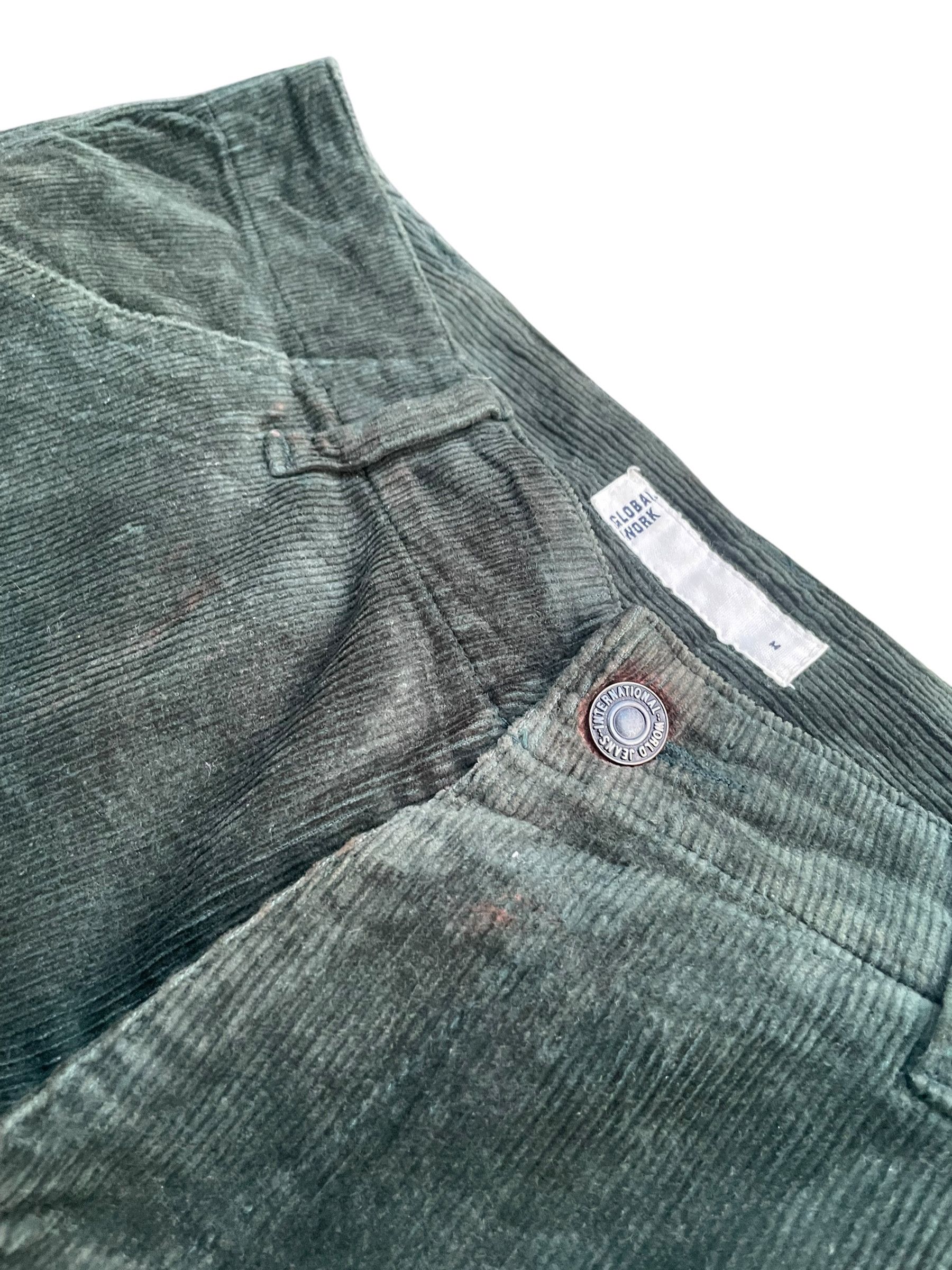 Global Work × Japanese Brand Global Work Coduroy Cargo Pant Size US 32 / EU 48 - 4 Thumbnail