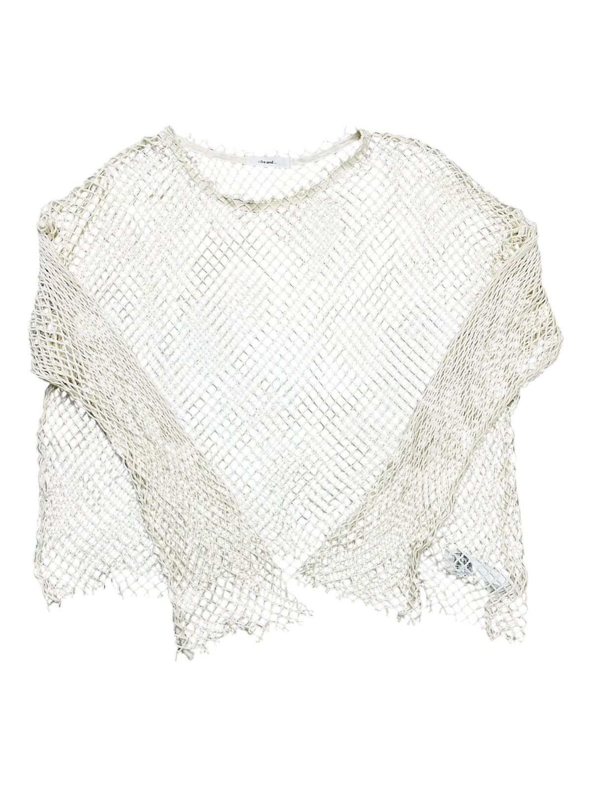20471120 2000s Niko And… - Fish Net Top LS Size US M / EU 48-50 / 2 - 2 Thumbnail