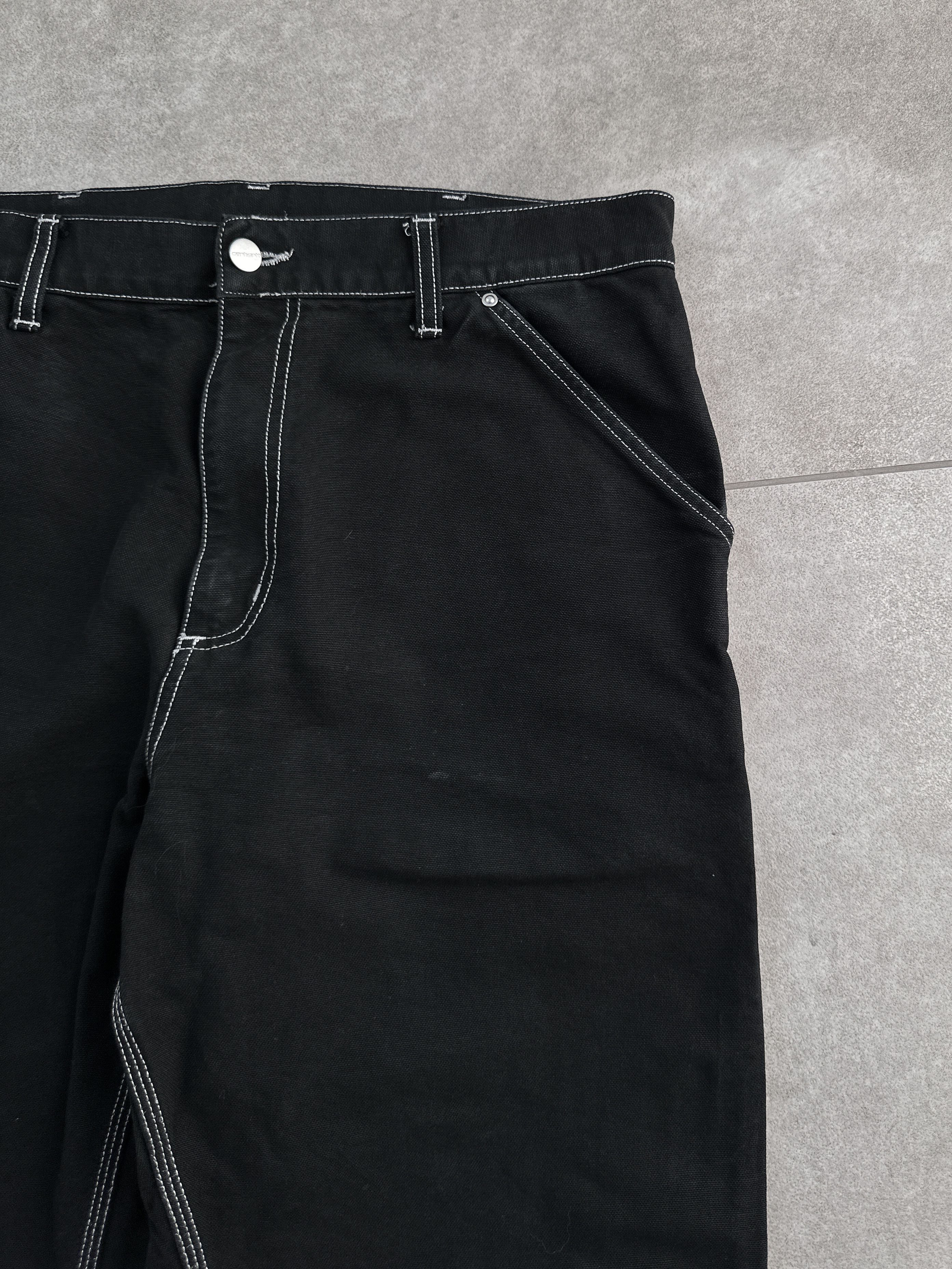 Carhartt Carhartt Single Knee Black Jeans Pants Size US 32 / EU 48 - 5 Thumbnail